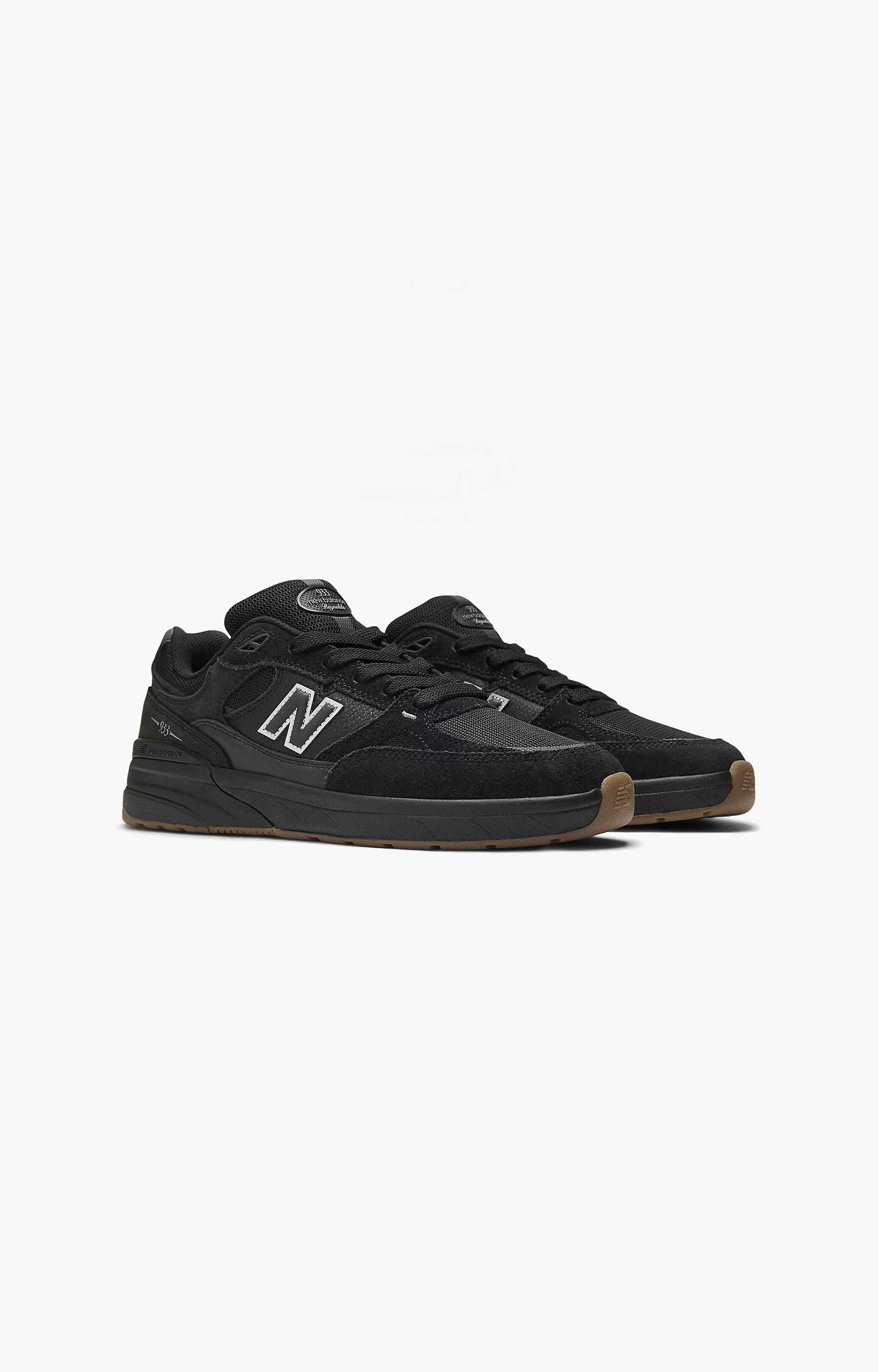 New Balance Numeric NM933NAP Shoes, Black/Black