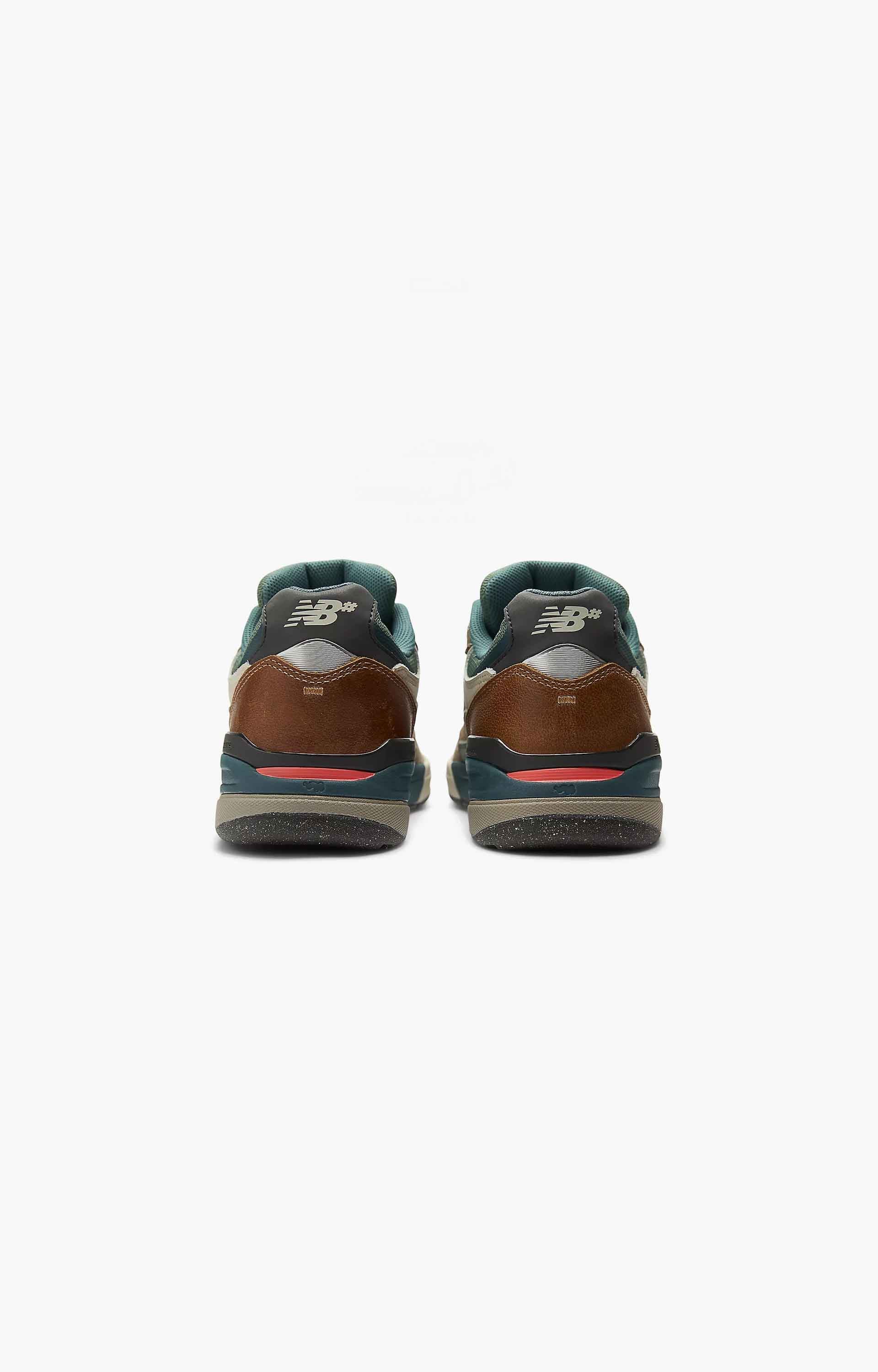 New Balance Numeric Shoes, Tan/Teal | Concrete Skate Supply