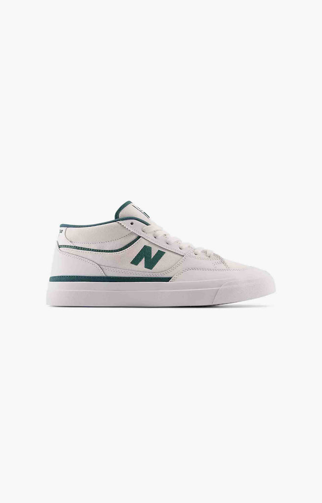 New Balance Numeric NM417RUP Franky Villani Shoe, White/Teal