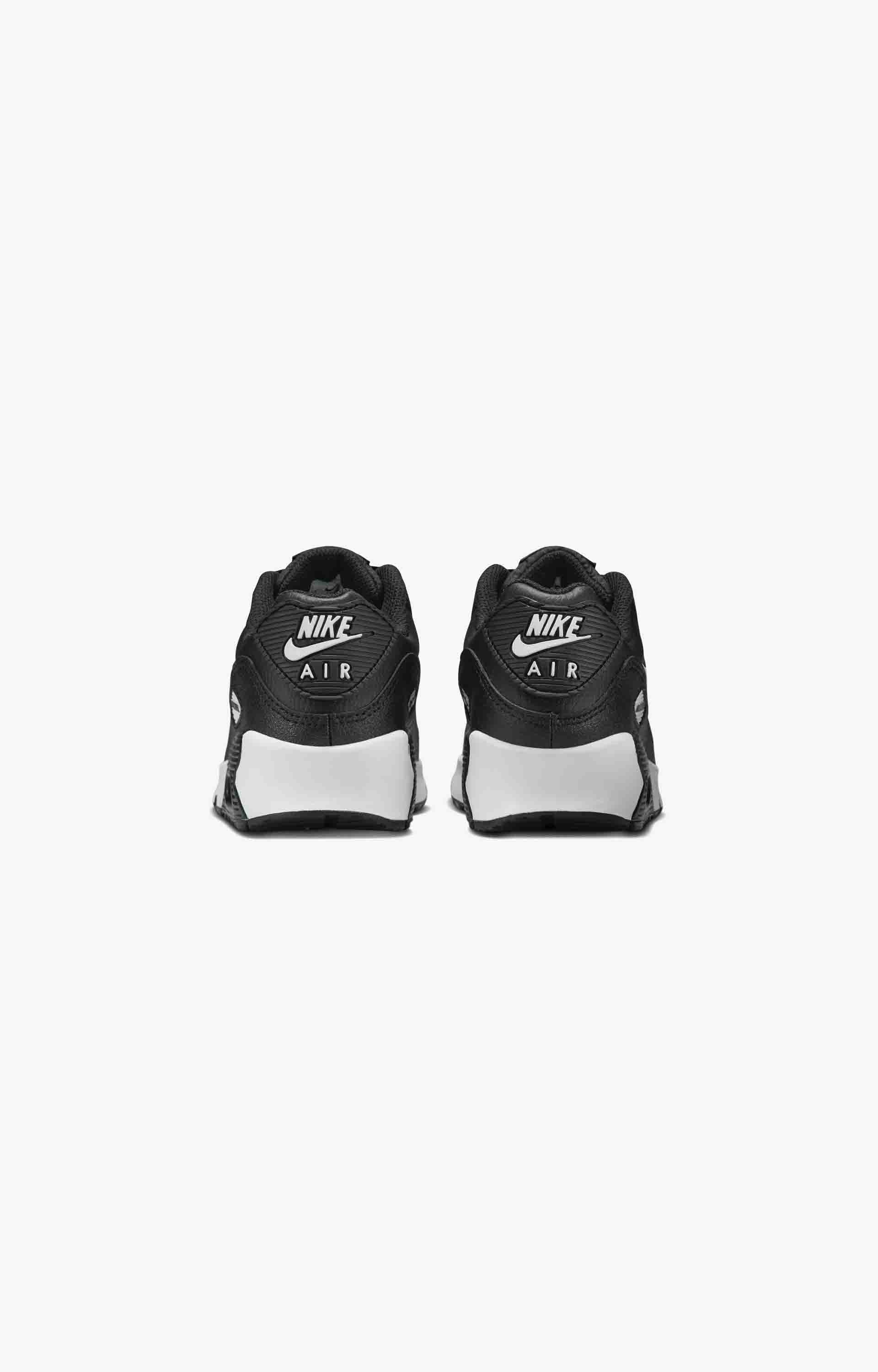 Nike Air Max 90 LTR Youth Shoe, Black/White
