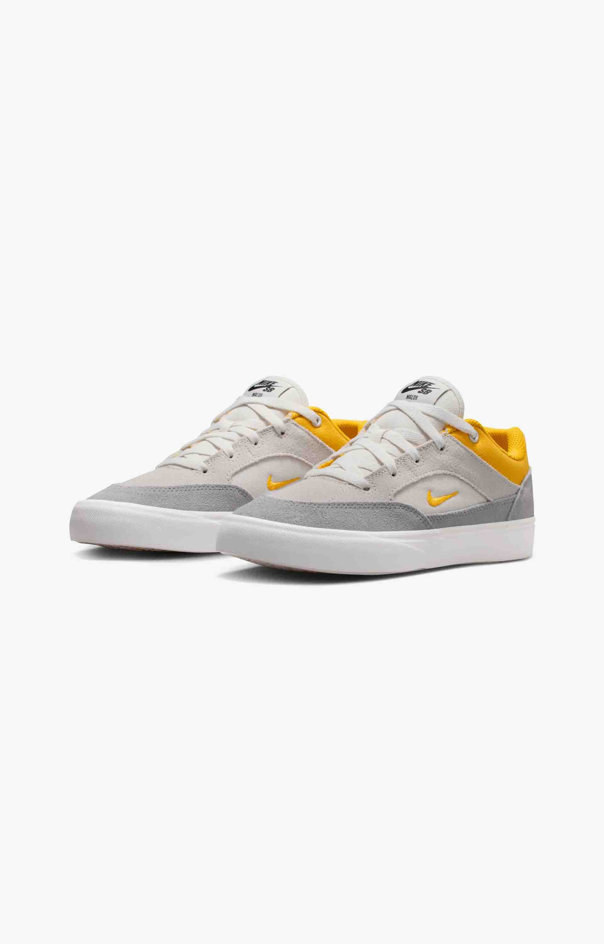 Nike SB Malor Youth Shoe, Platium Tint/University Gold/Wolf Grey