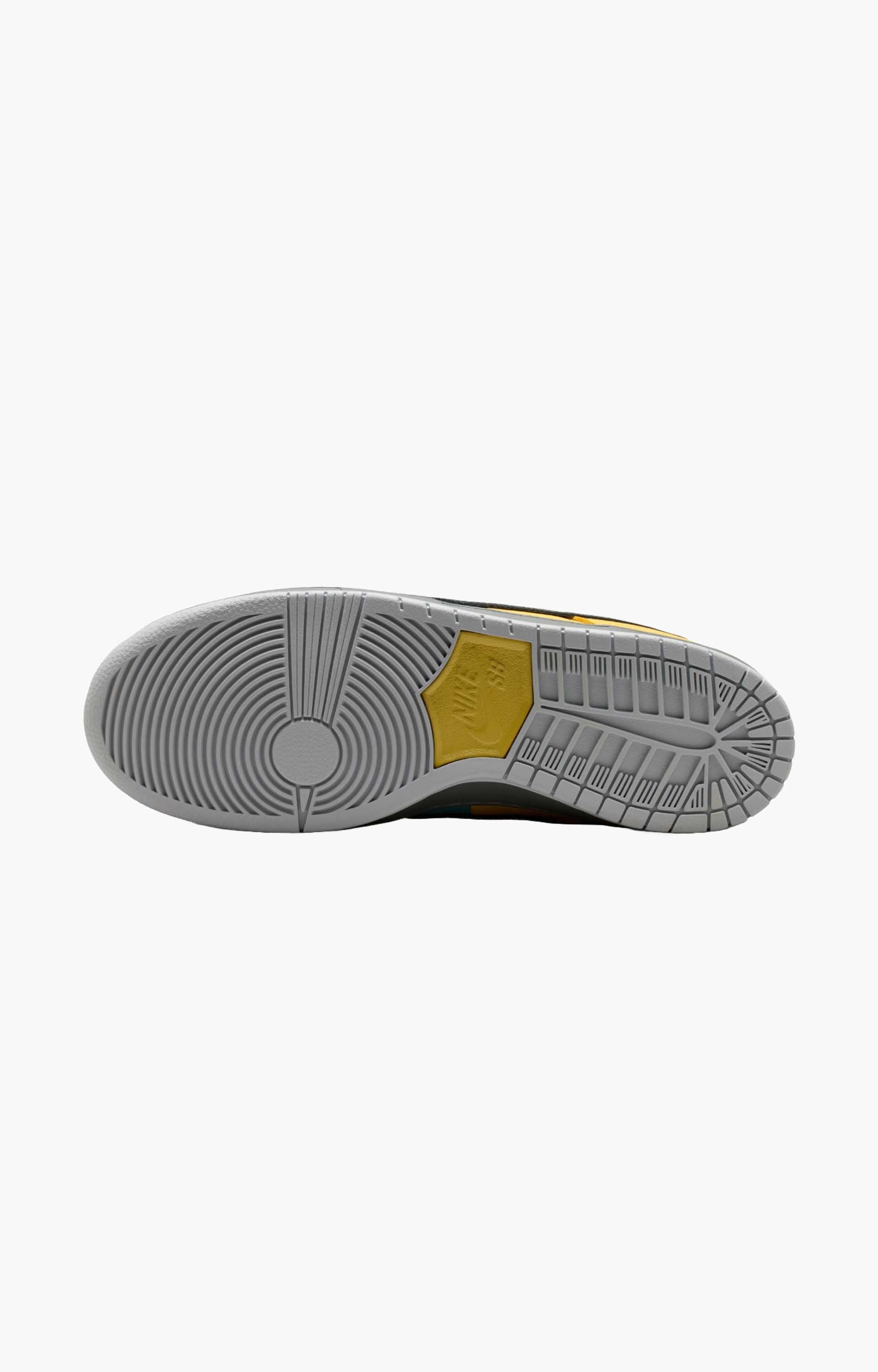 Nike SB Dunk Low Pro IR1888 Shoe, Lightening/Wolf Grey-Denim Turq
