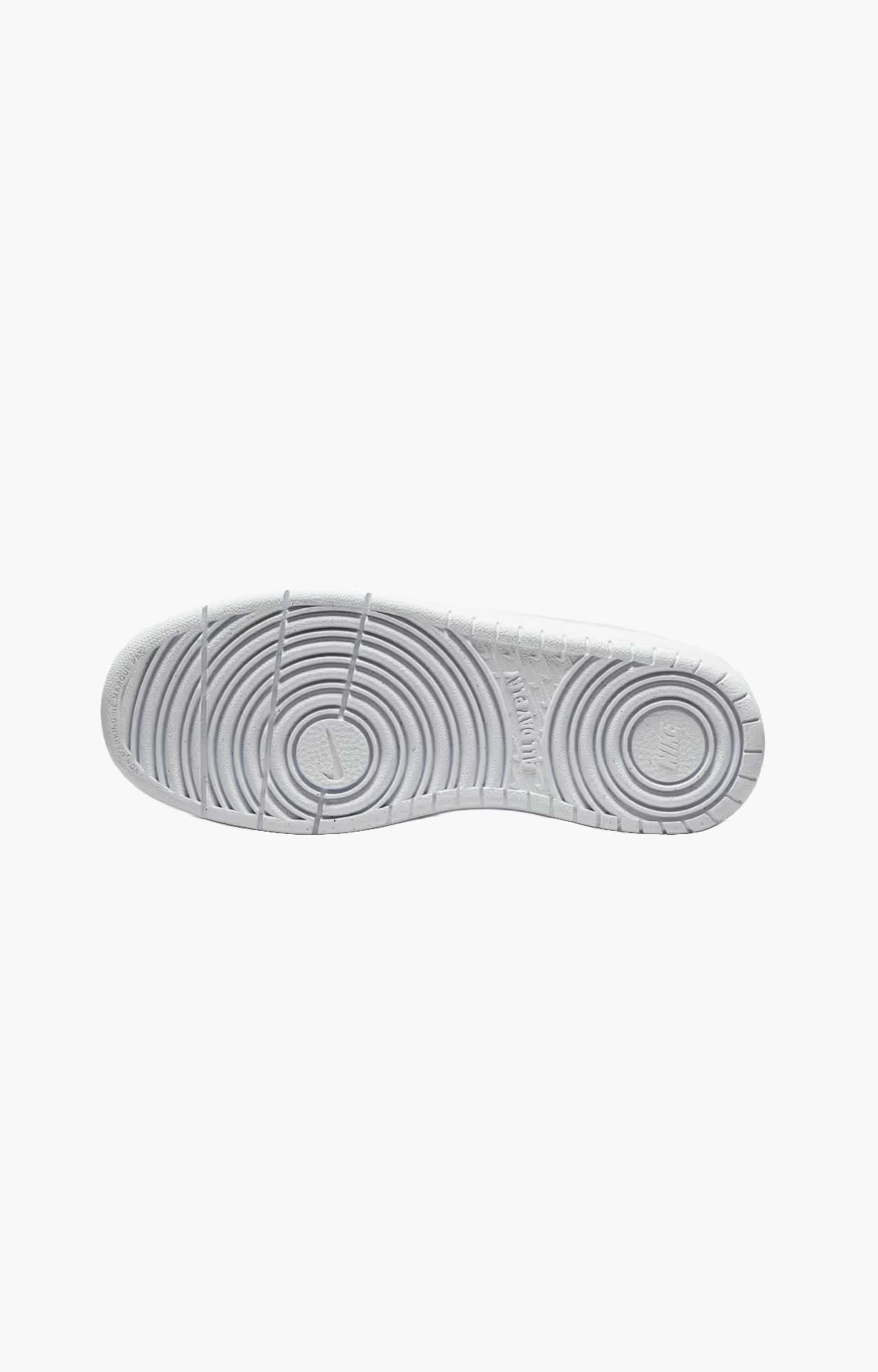 Nike Court Borough Low Craft DV5456-106 Youth Shoe, White/White