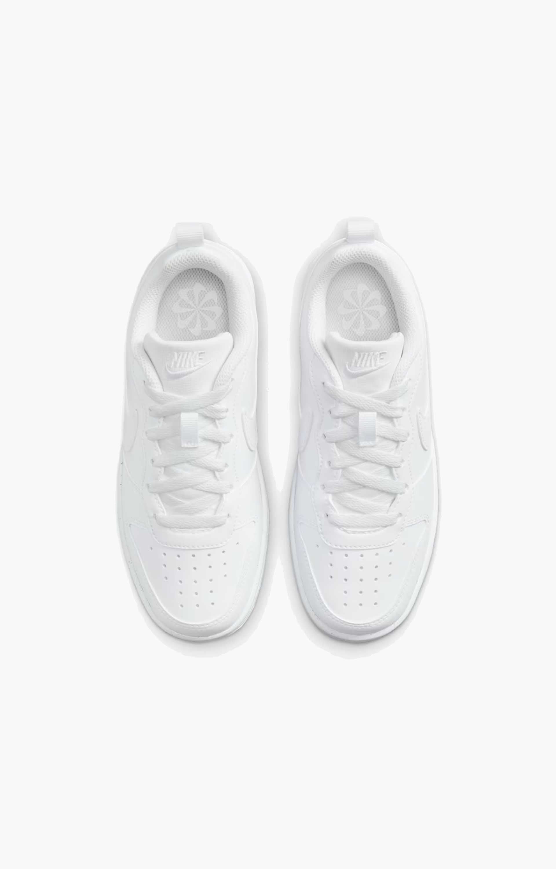 Nike Court Borough Low Craft DV5456-106 Youth Shoe, White/White