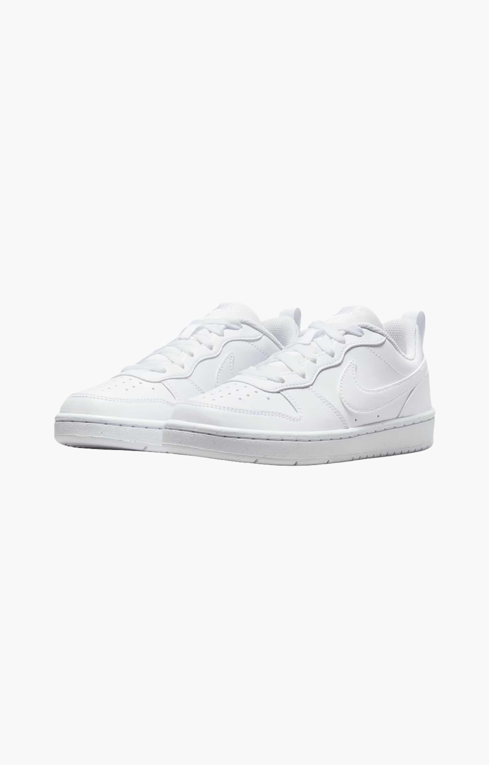Nike Court Borough Low Craft DV5456-106 Youth Shoe, White/White