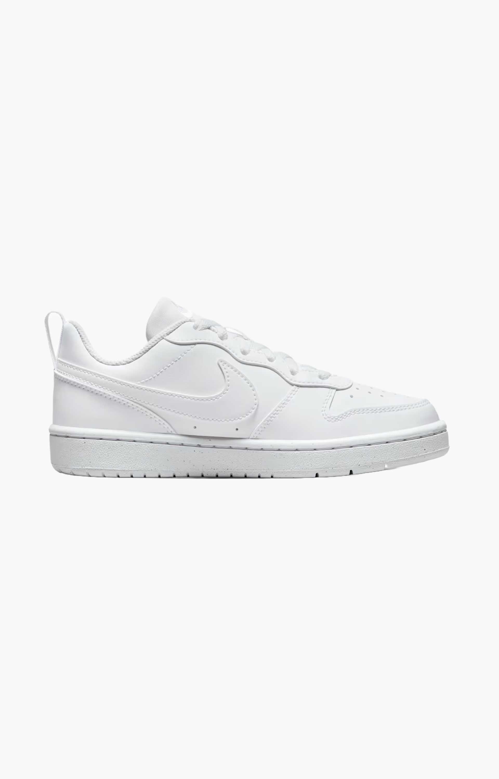 Nike Court Borough Low Craft DV5456-106 Youth Shoe, White/White