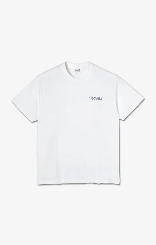 Polar Skate Co Crash T-Shirt, White