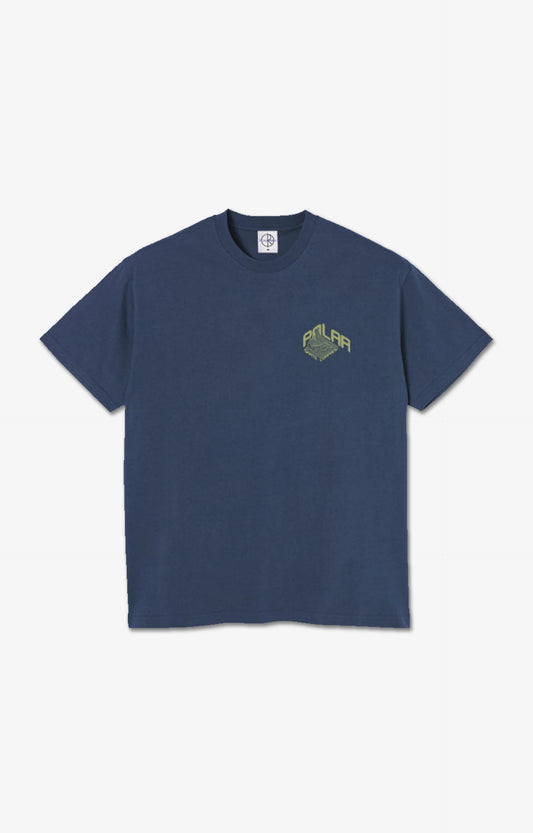 Polar Skate Co Graph T-Shirt, Grey Blue