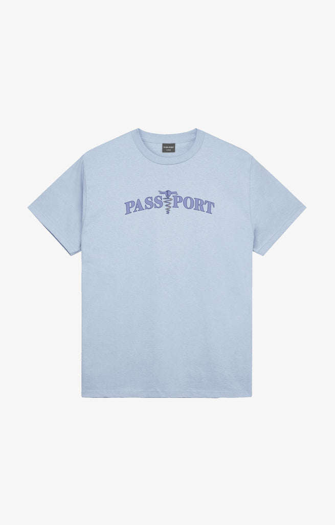 Pass~Port Corkscrew T-Shirt, Light Blue
