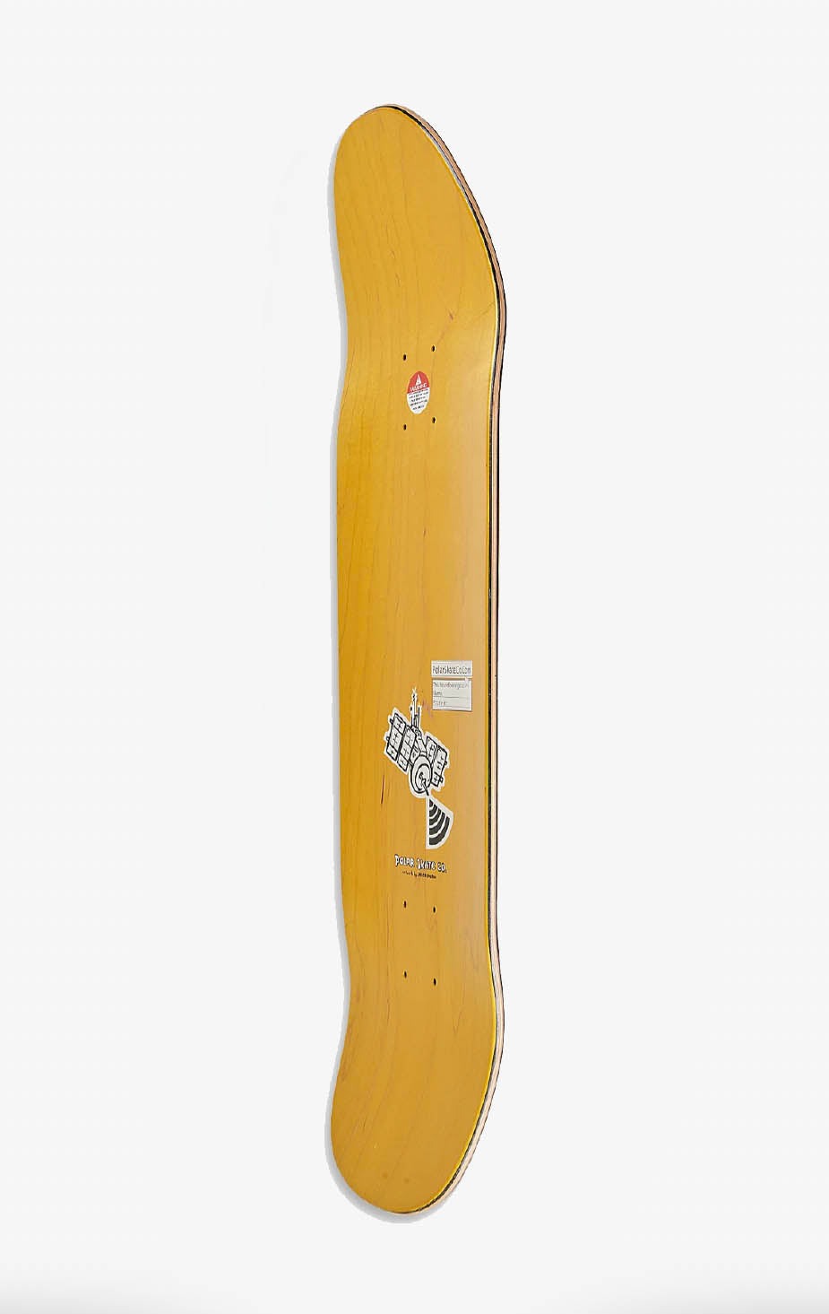 Polar Skate Co Aaron Herrington Planet Herrington 1991 Shape Skateboard Deck, 8.65"