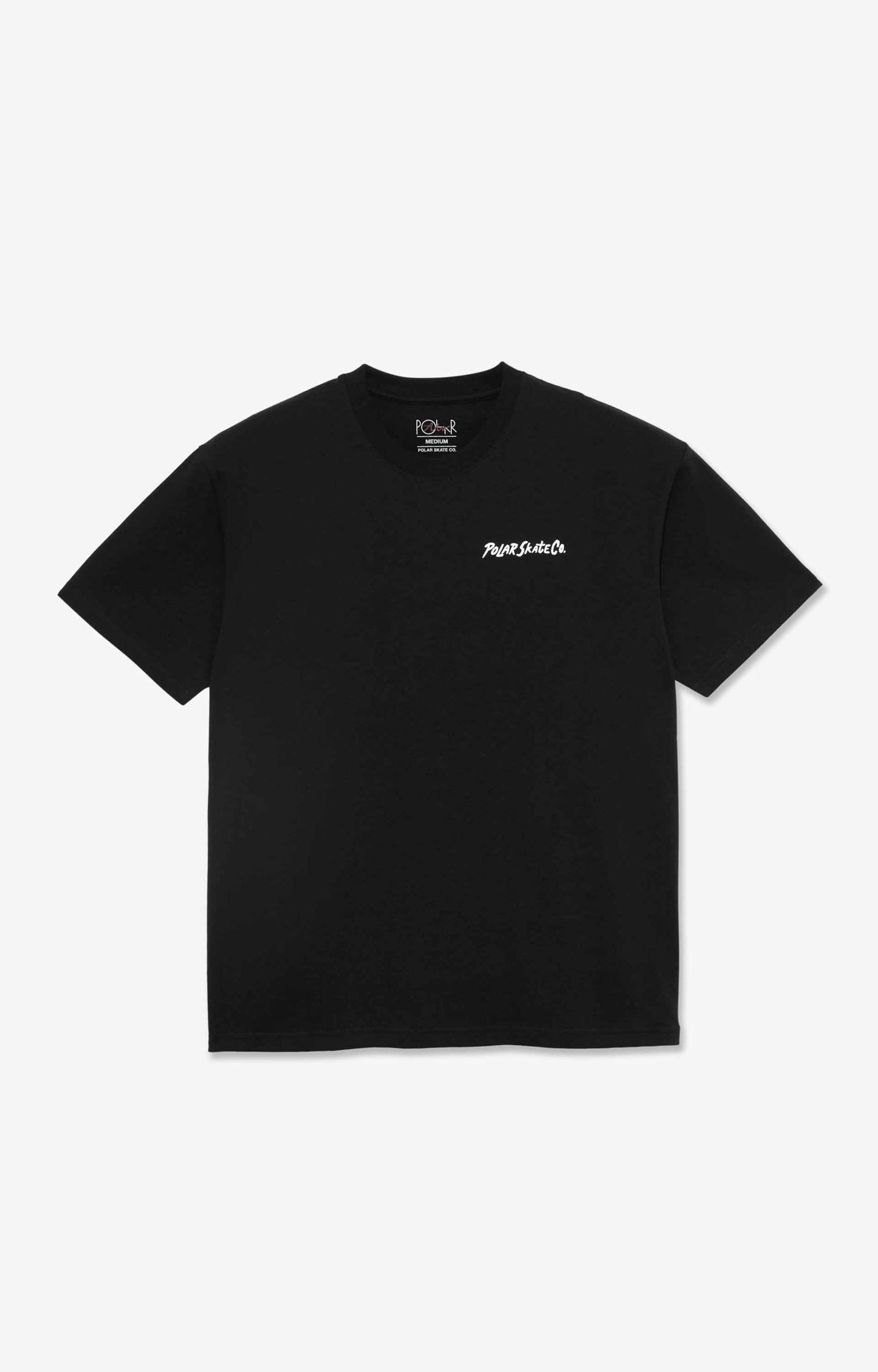 Polar Skate Co Campfire Junior T-Shirt, Black