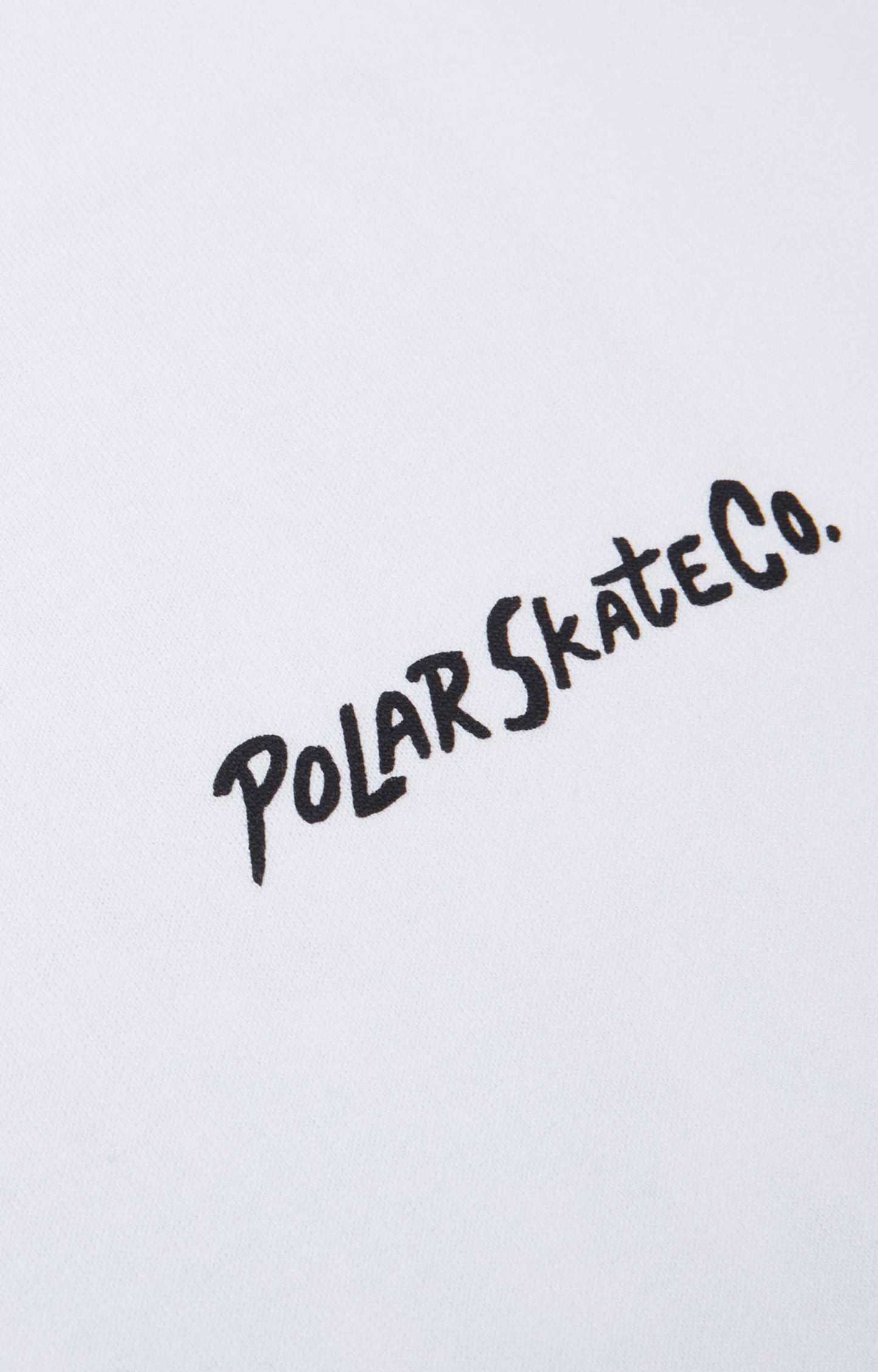 Polar Skate Co Campfire Longsleeves, White