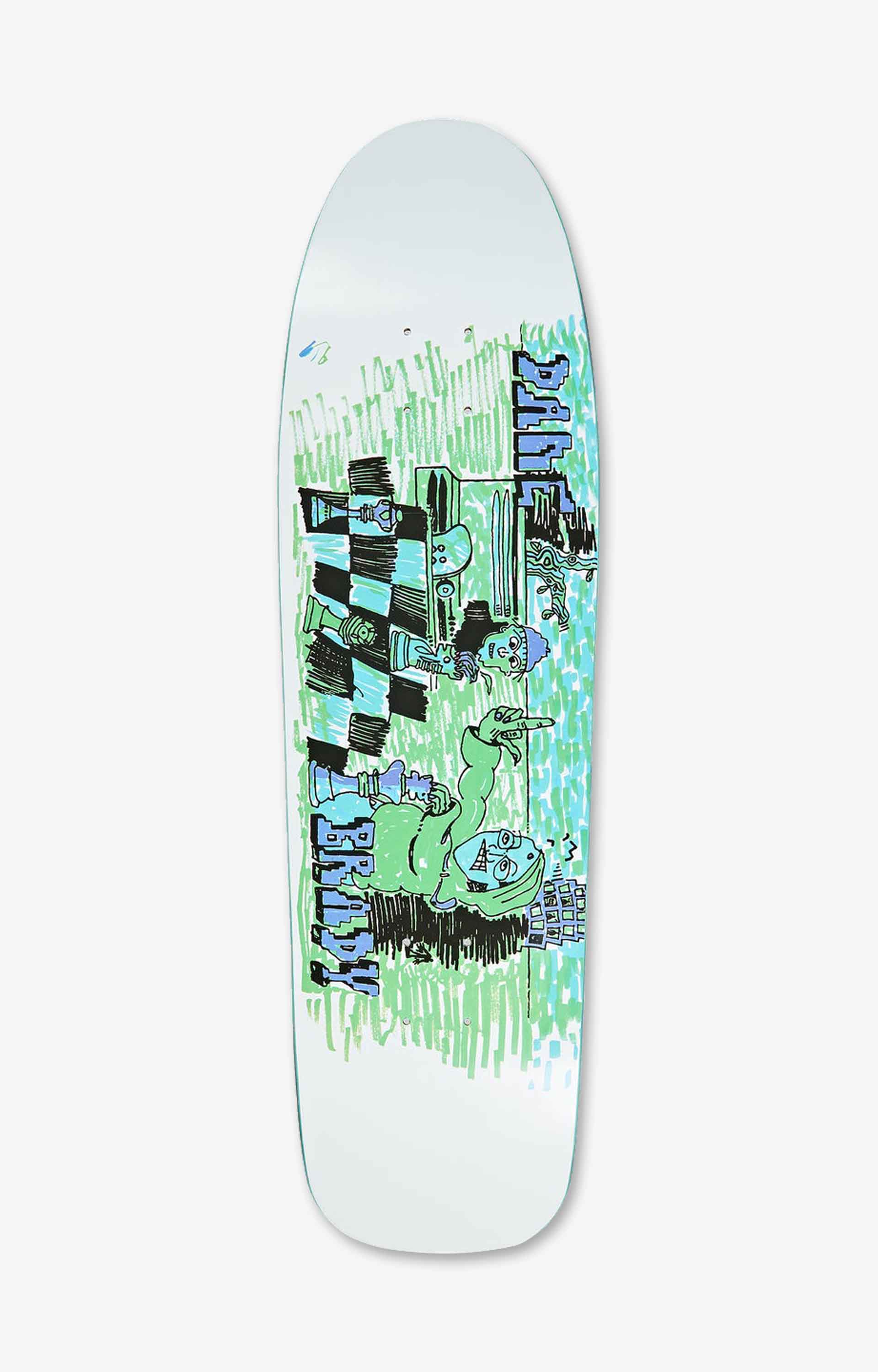 Polar Skate Co Dane Brady Checkmate Dane 1 Skateboard Deck, 9.75"
