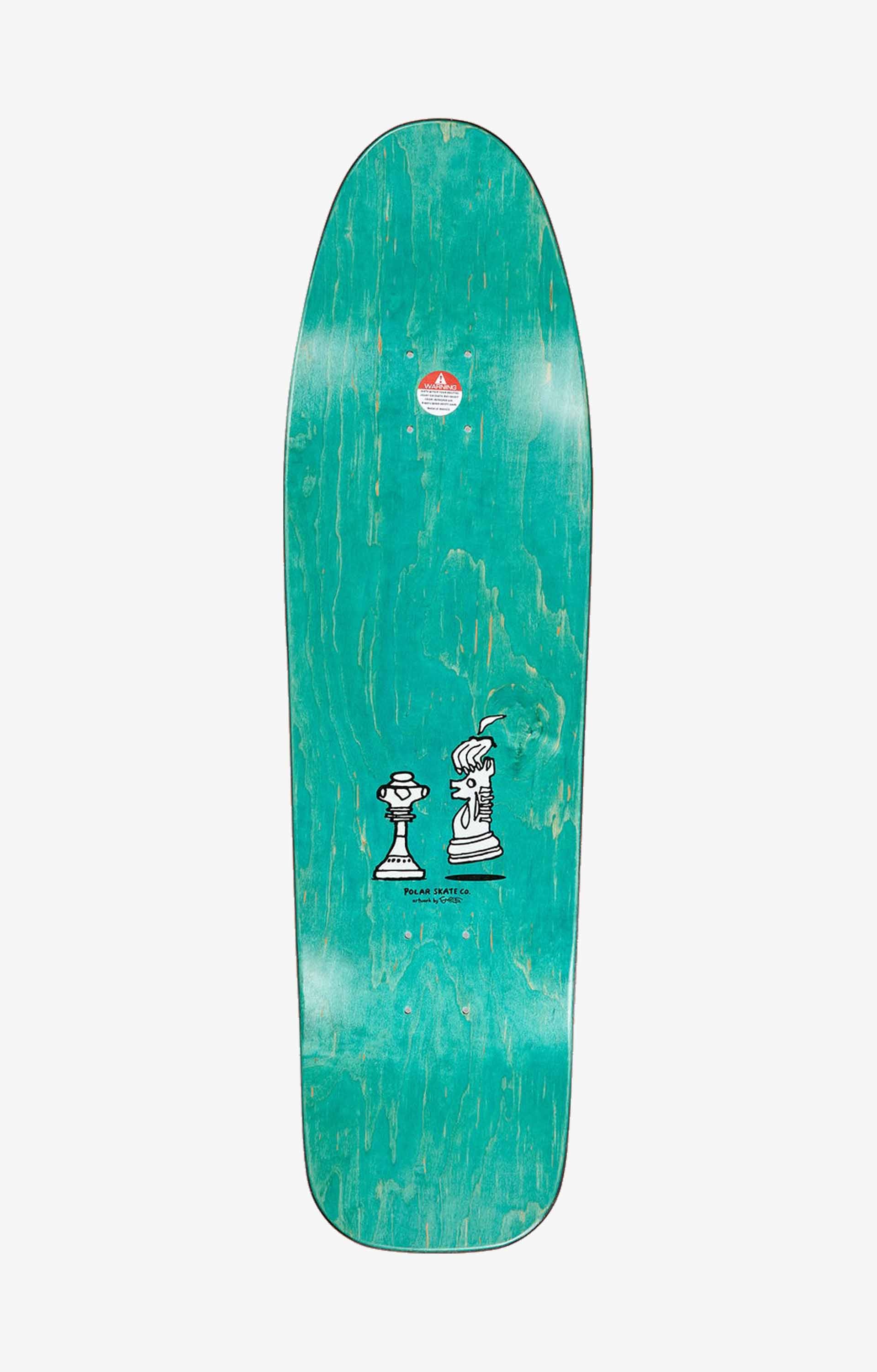 Polar Skate Co Dane Brady Checkmate Dane 1 Skateboard Deck, 9.75"