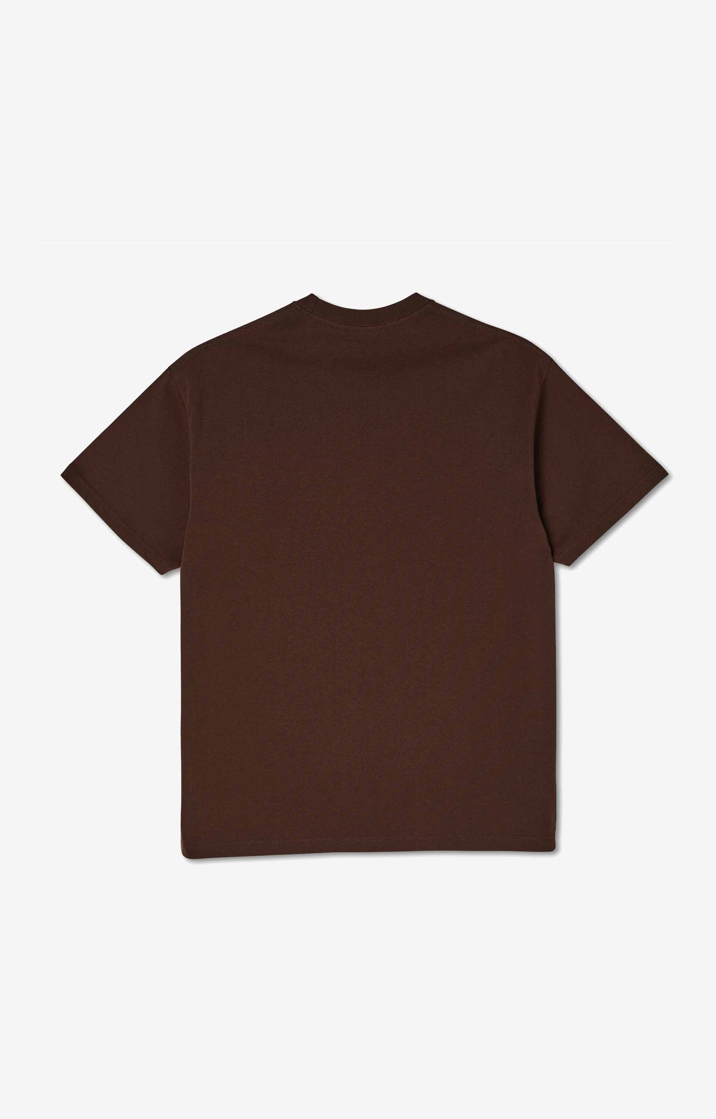 Polar Skate Co Earthquake Logo T-Shirt, Brown
