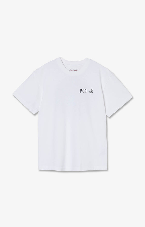Polar Skate Co Forest Fill Junior T-Shirt, White
