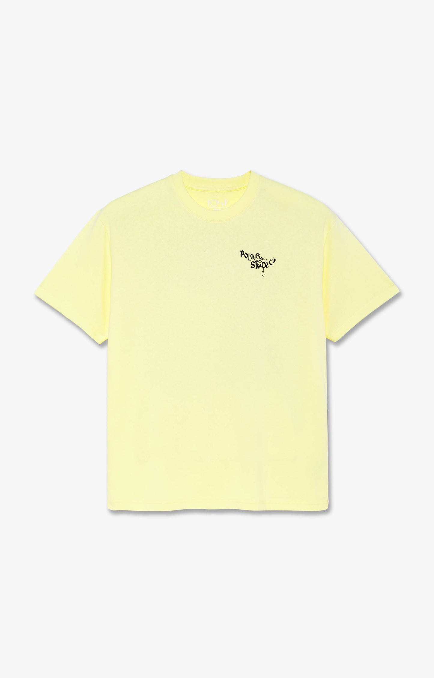Polar Skate Co Gorilla King T-Shirt, Pale Yellow