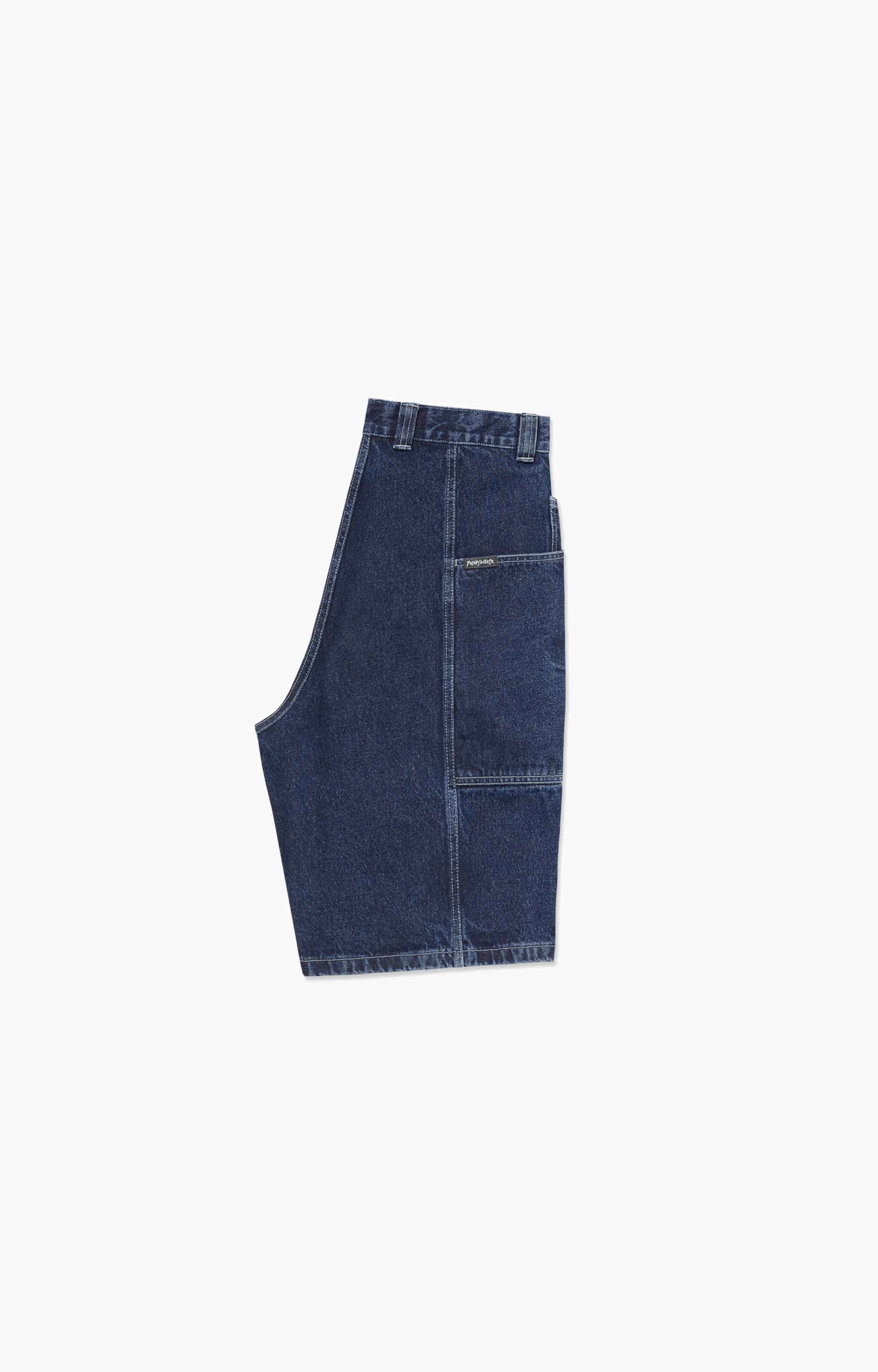 Polar Skate Co Jiro Shorts, Dark Blue/White Stitching