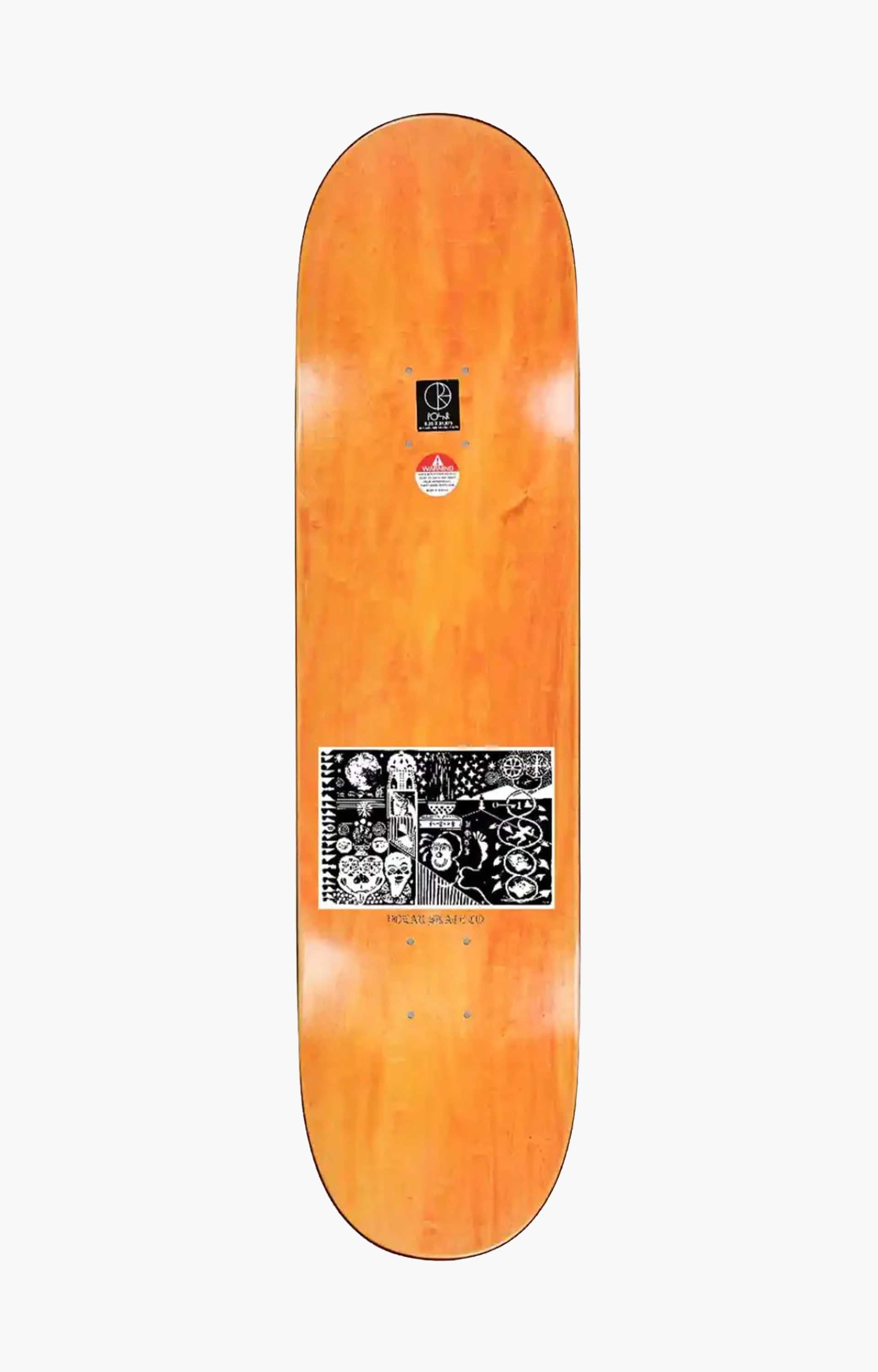 Polar Tea Riders Skateboard Deck, 8.375"
