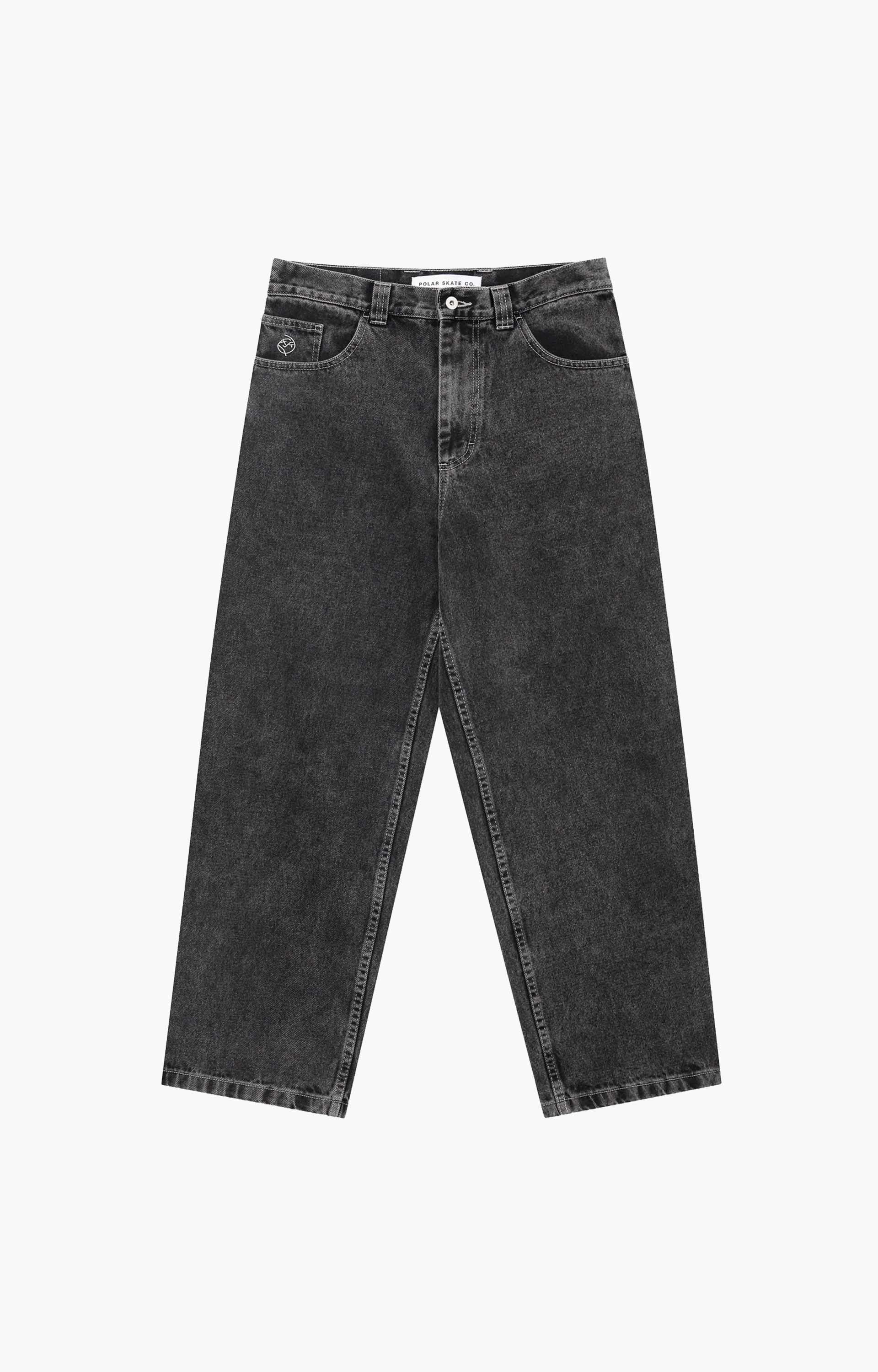 Polar Big Boy Pants, Silver Black