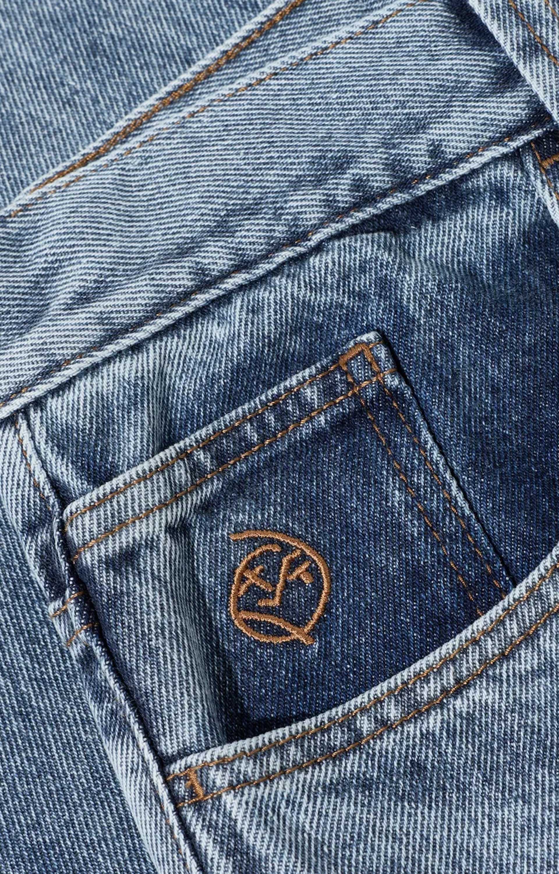 Polar Big Boy Pants, Heavy Washed Blue