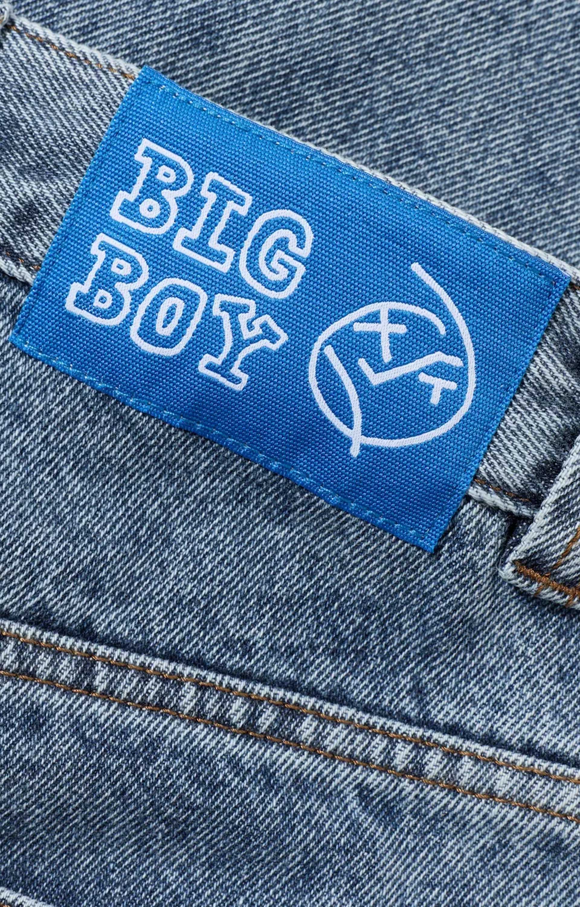 Polar Big Boy Pants, Heavy Washed Blue