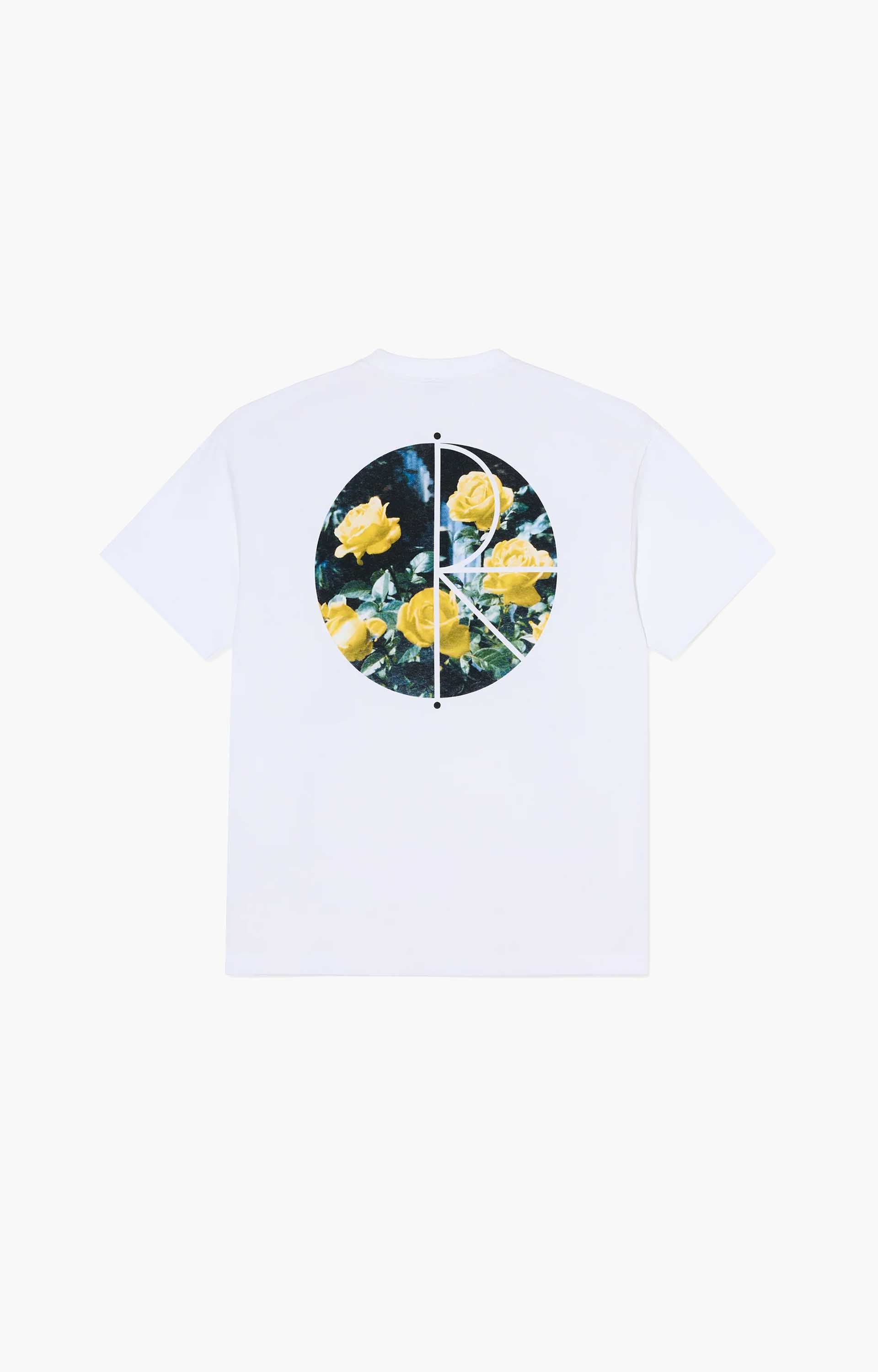 Polar Fill Logo Martas Roses T-Shirt, White
