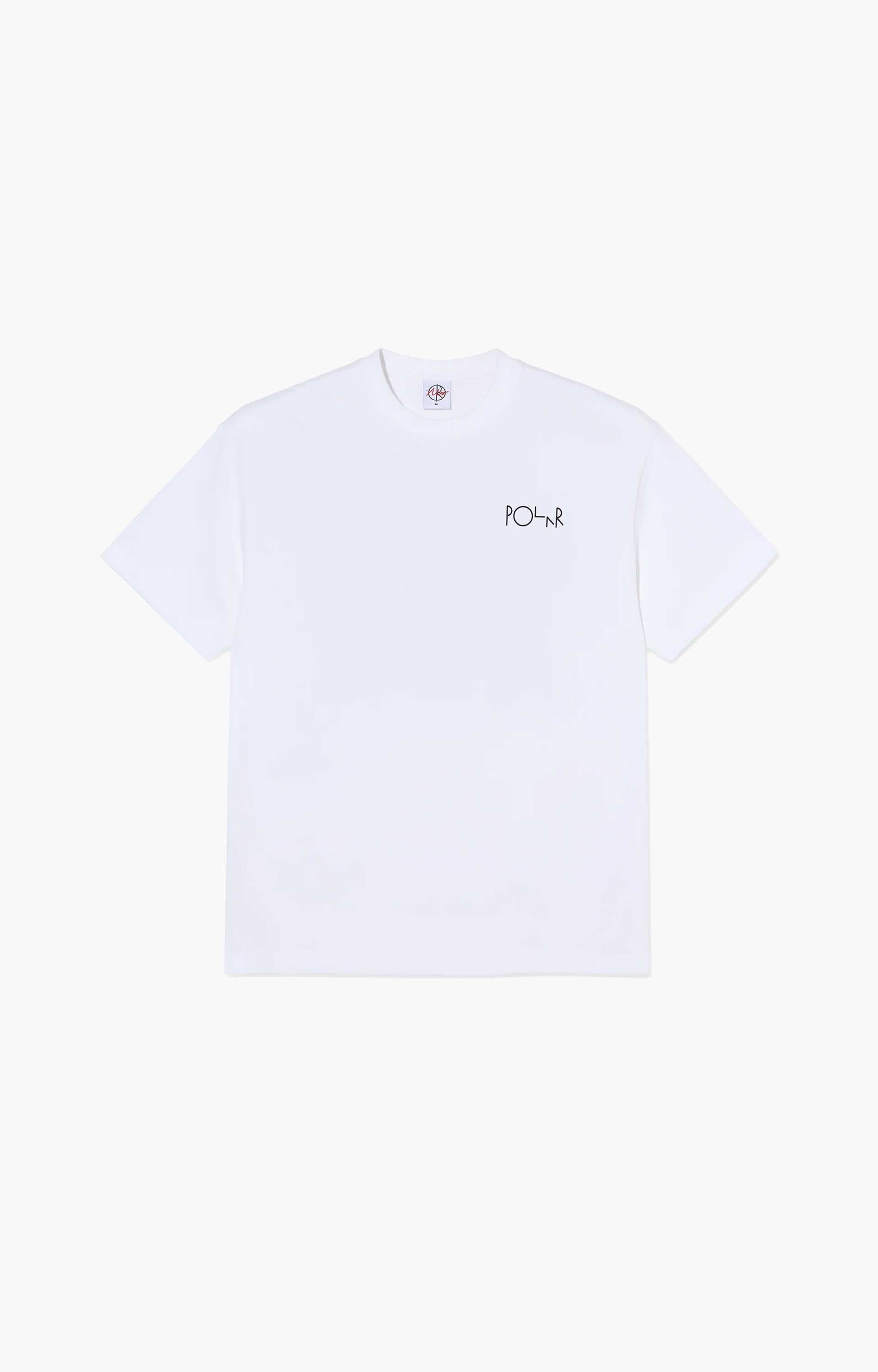 Polar Fill Logo Martas Roses T-Shirt, White