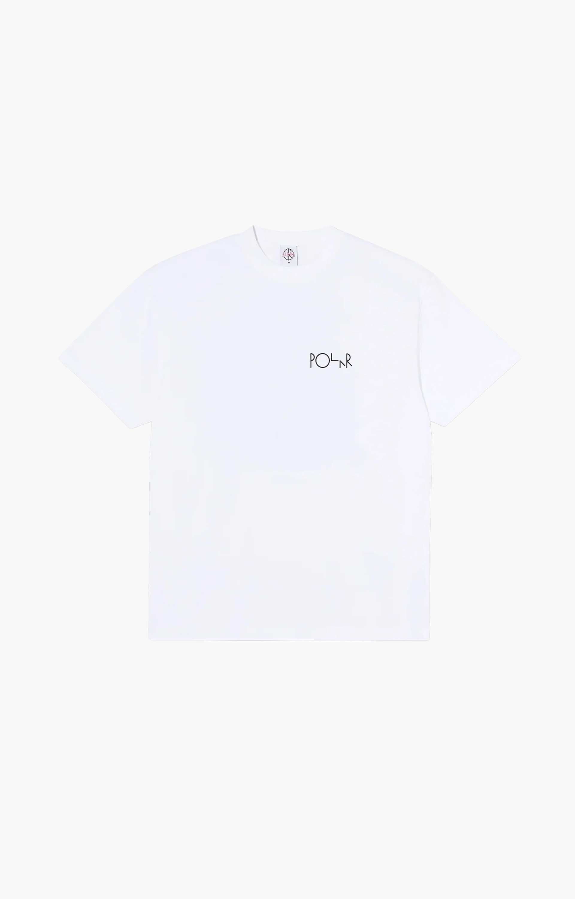 Polar Fill Logo Searching For Peace T-Shirt, White