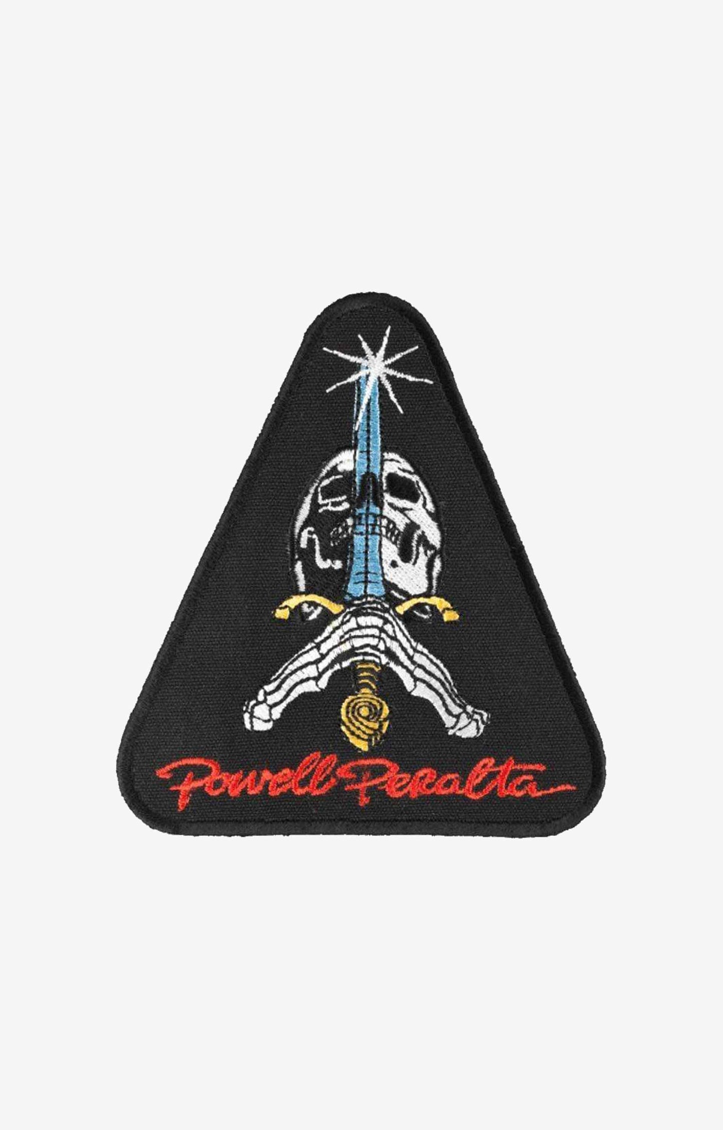 Powell Peralta Patch Skull & Sword Patch, Black