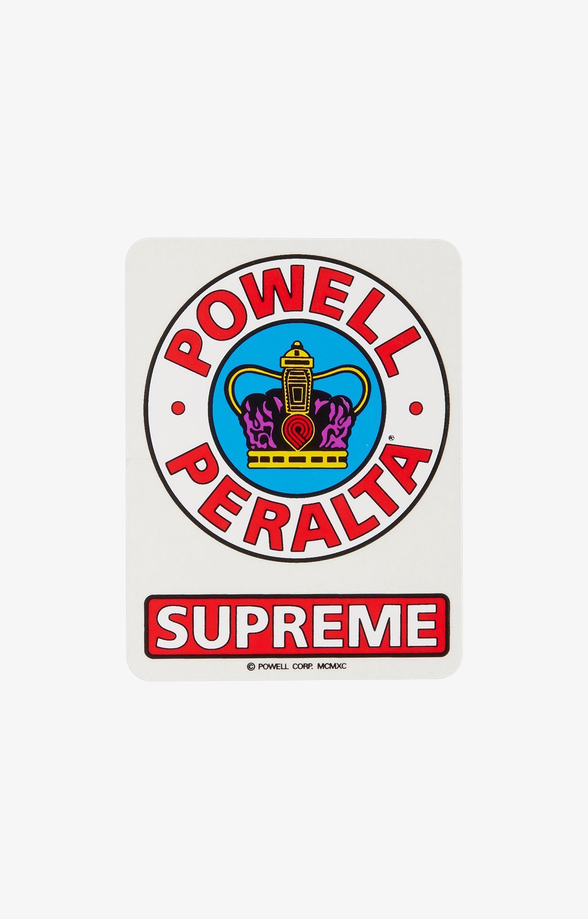 Powell Peralta Supreme OG Sticker 3.25"
