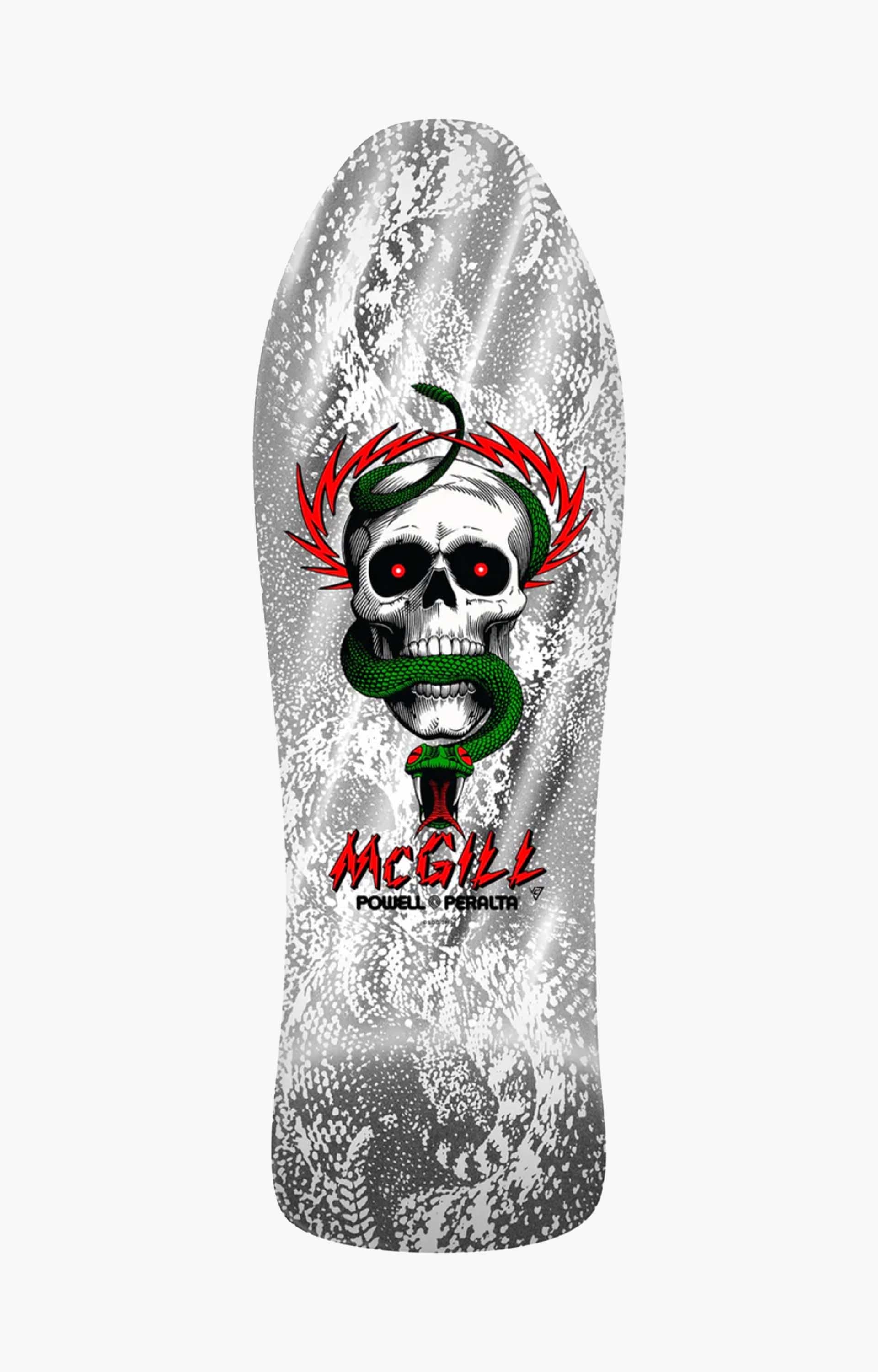 Powell Peralta Bones Brigade 17 Mike McGill Skateboard Deck, White