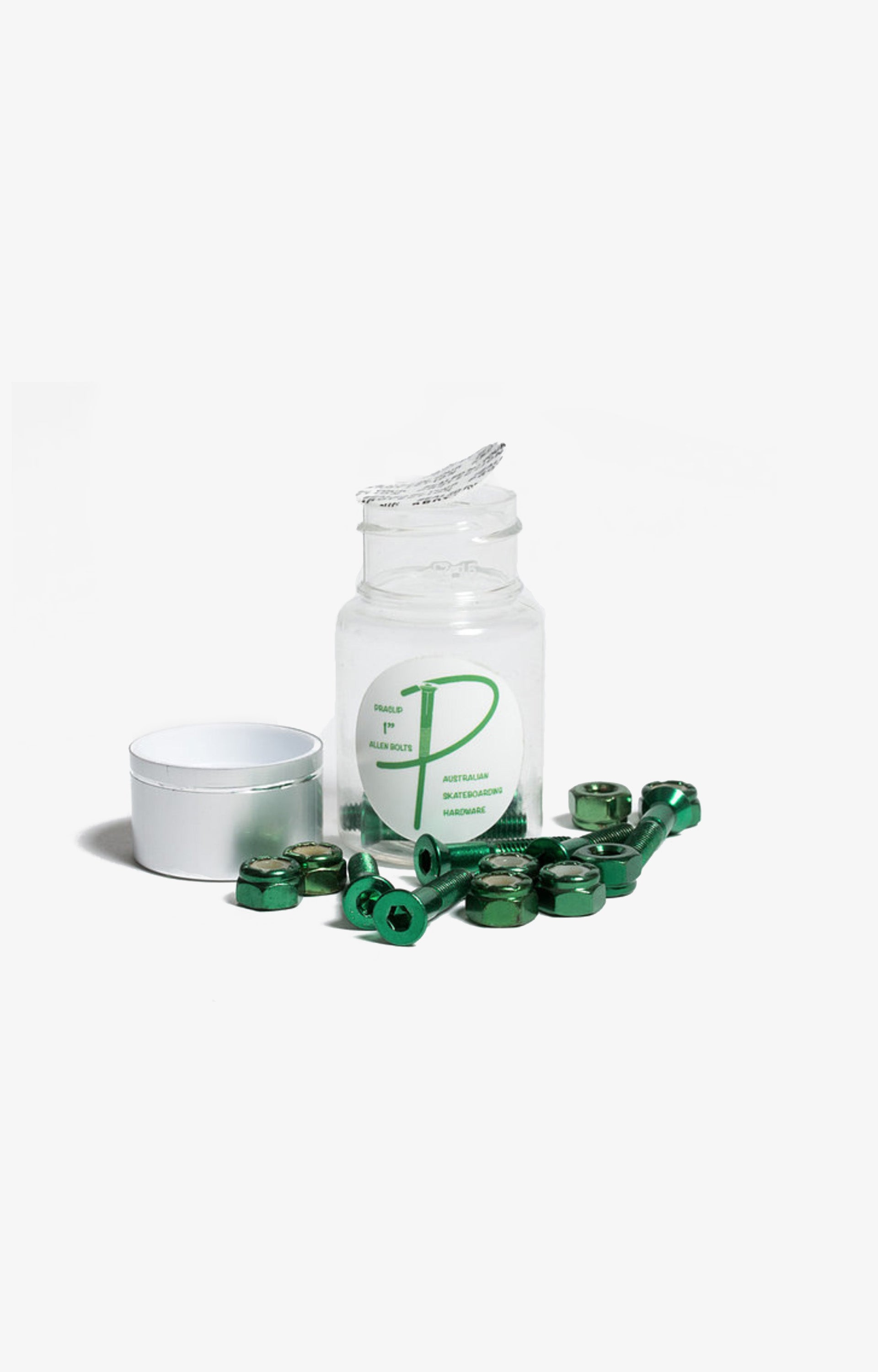 Pra Clip Bolts, Green