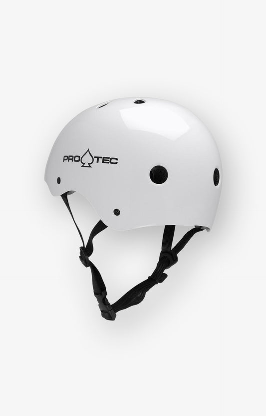 Pro-Tec Classic Skate Helmet, Gloss White