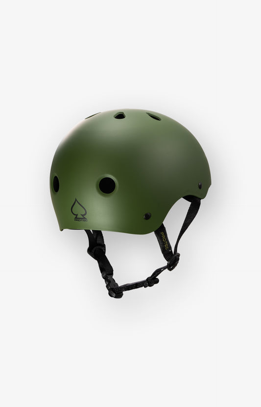 Pro-Tec Classic Skate Helmet, Matte Olive