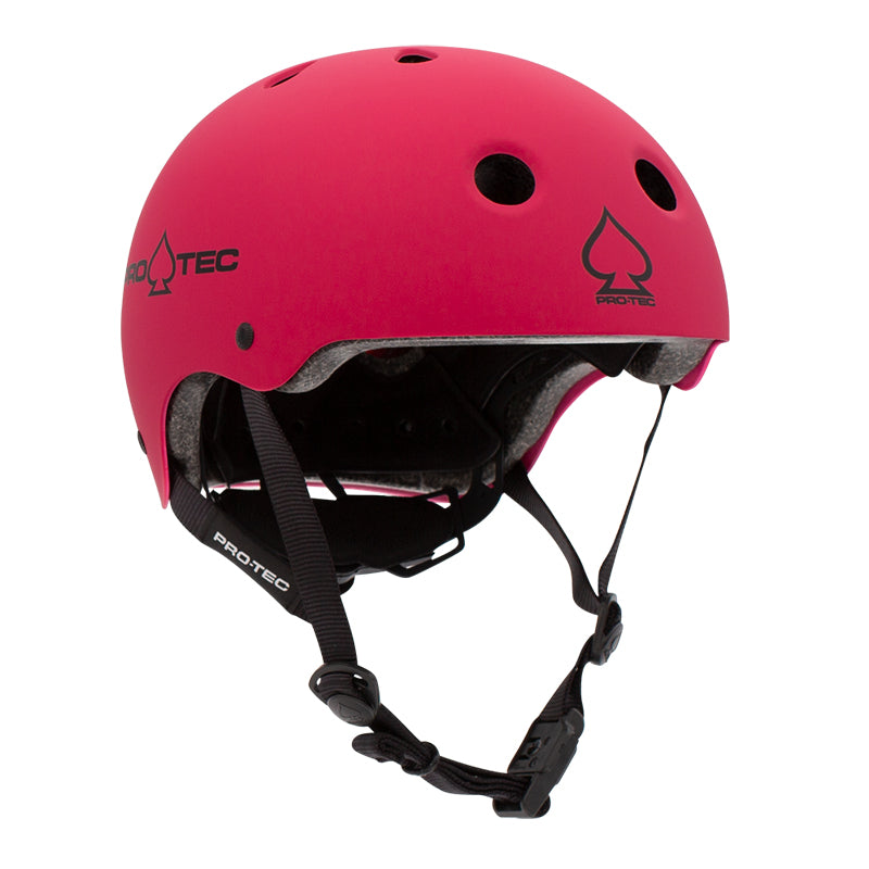 Pro-Tec Junior Classic Fit Certified Helmet, Matte Pink
