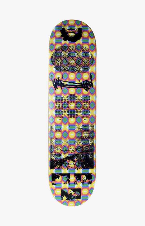 Quasi Wallpaper Skateboard Deck, 8.0"