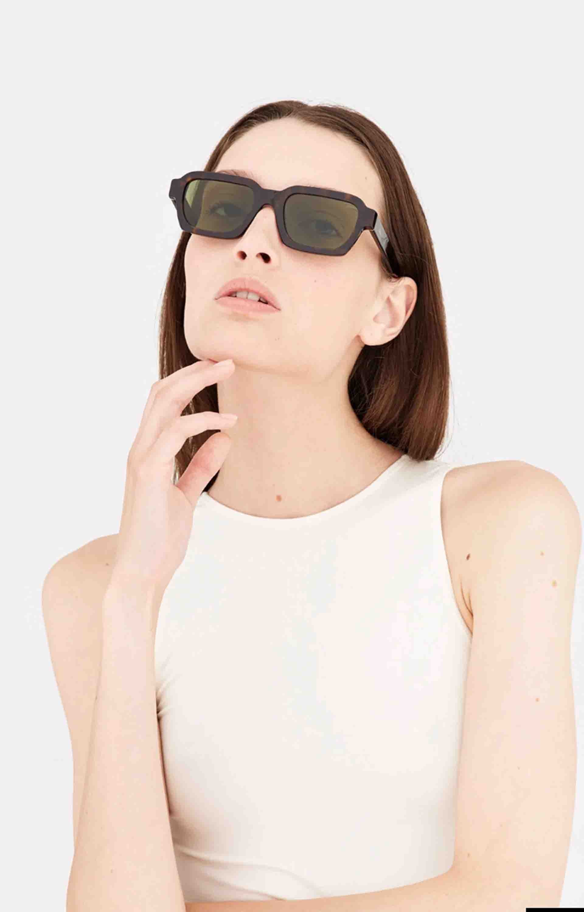 Retrosuperfuture Caro 3627 Sunglasses, Green