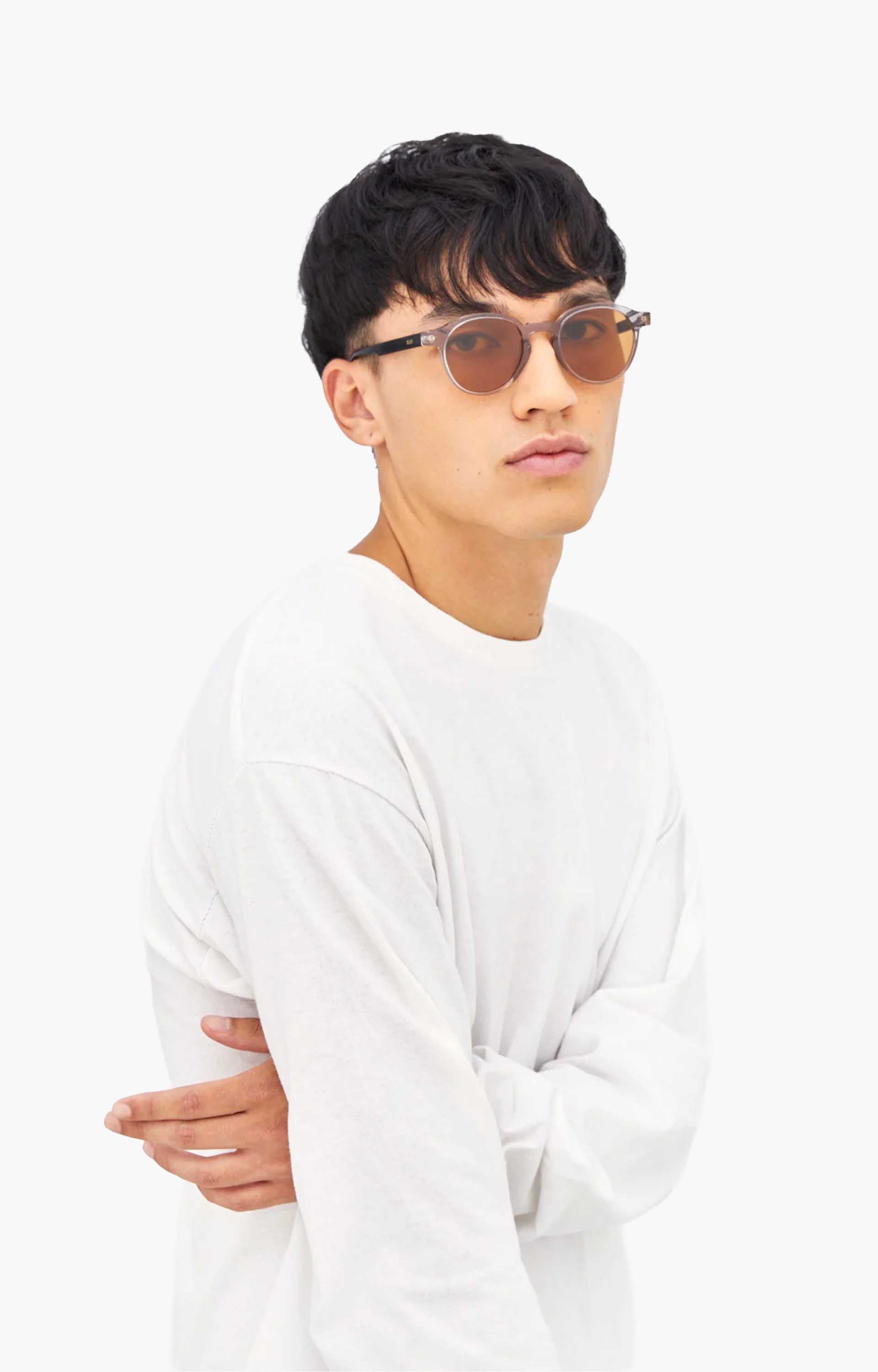 Retrosuperfuture The Warhol Stilo ZNW Sunglasses, Grey/Brown