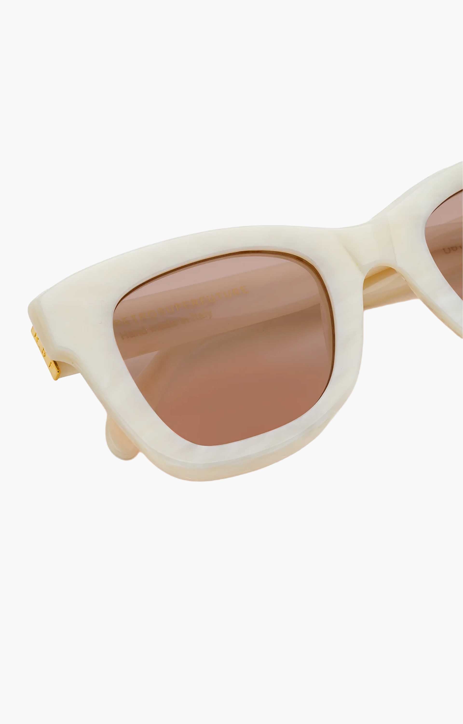 Retrosuperfuture Altura Roccia U61 Sunglasses, Soft White/Pink