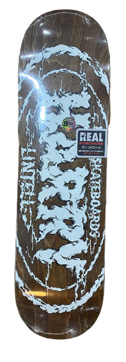 Real Lintell Pro Oval Skateboard Deck, 8.28"