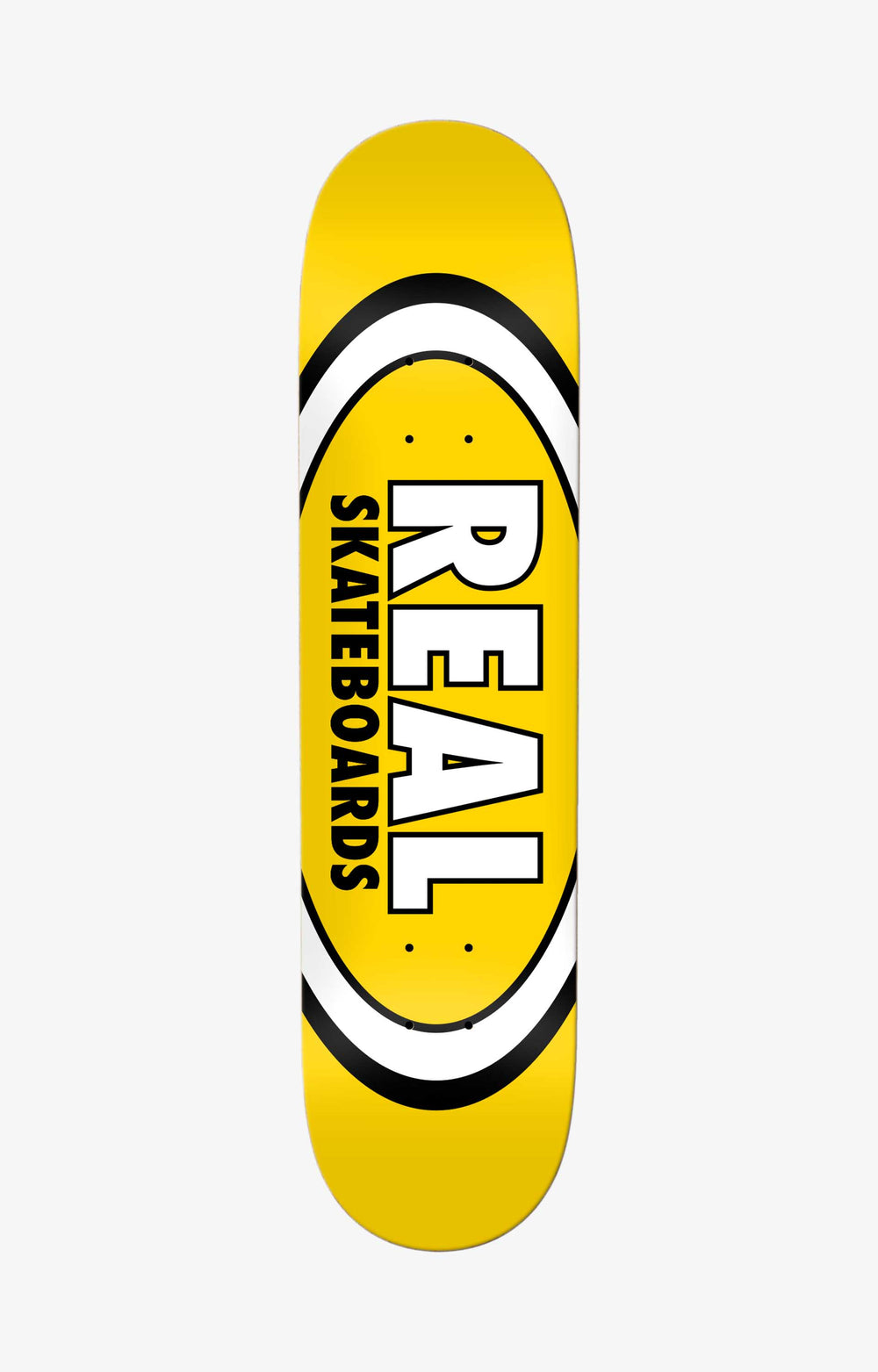 Real Team Classic Oval Skateboard Deck, 8.06"