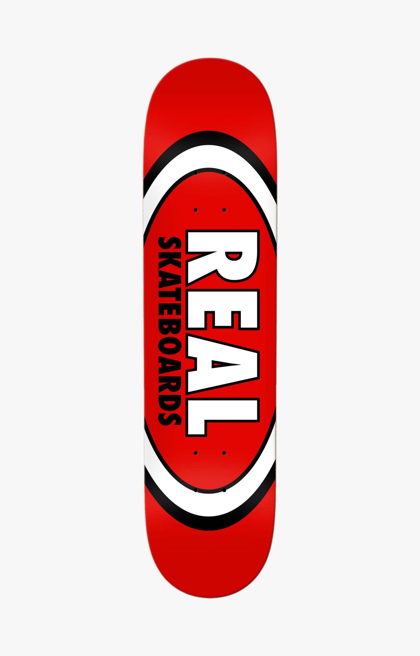 Real Team Classic Oval Skateboard Deck, 8.125"