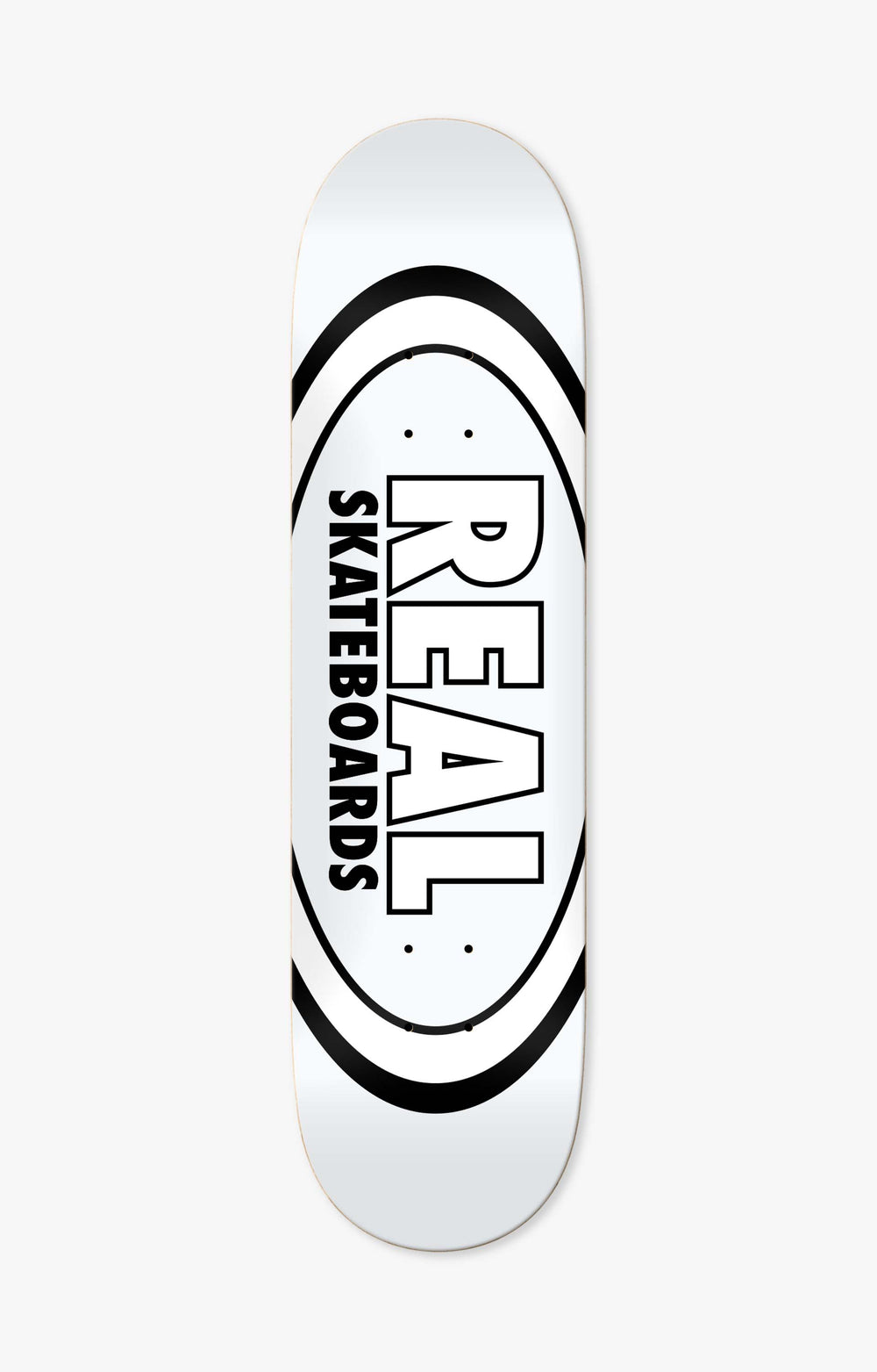 Real Team Classic Oval Skateboard Deck, 8.38"