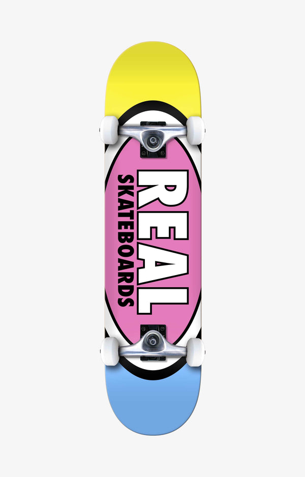 Real Team Edition Oval Complete Deck, 7.3"