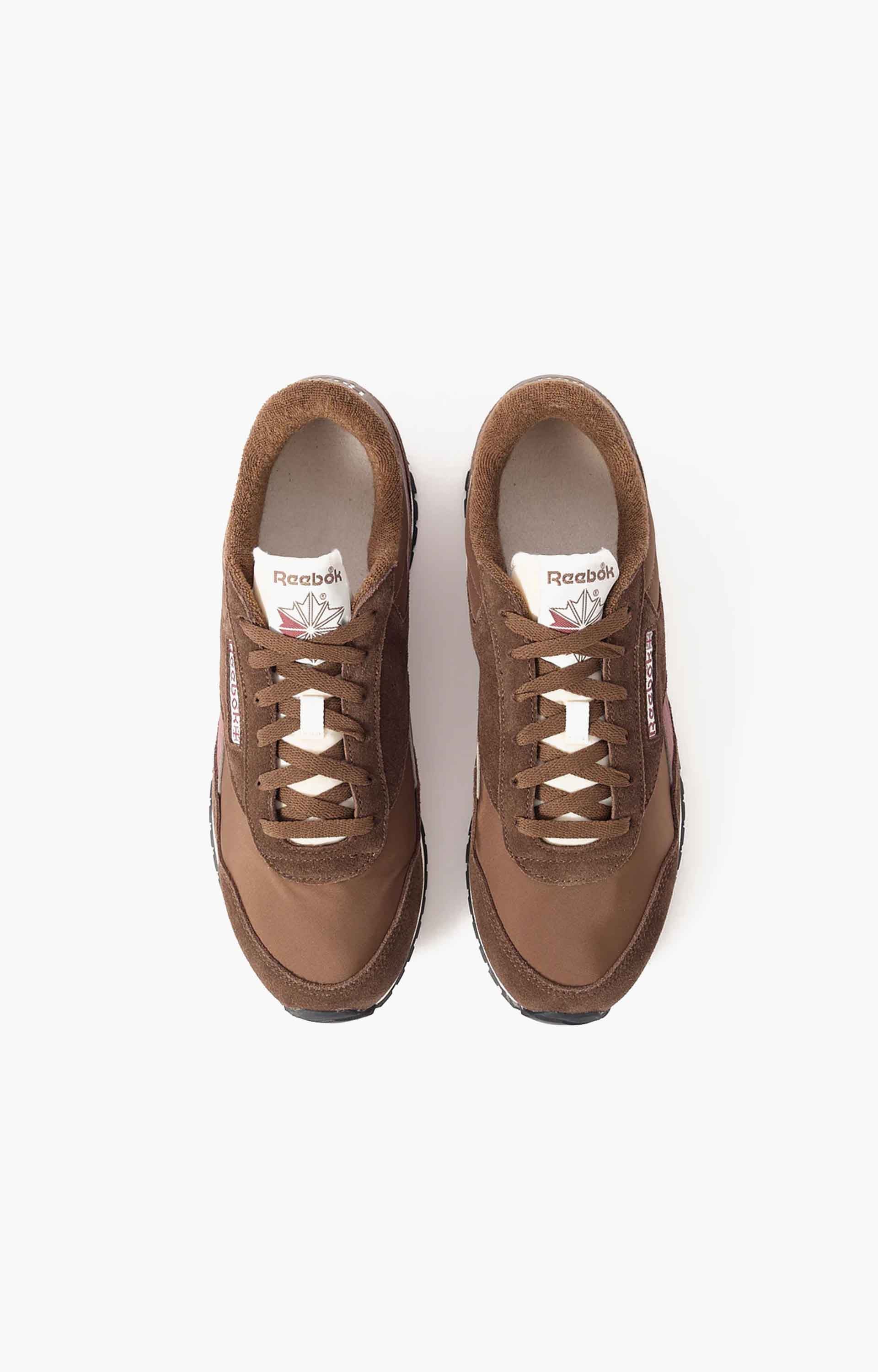 Reebok Classic AZ Shoe, Brown/Brown/Purple