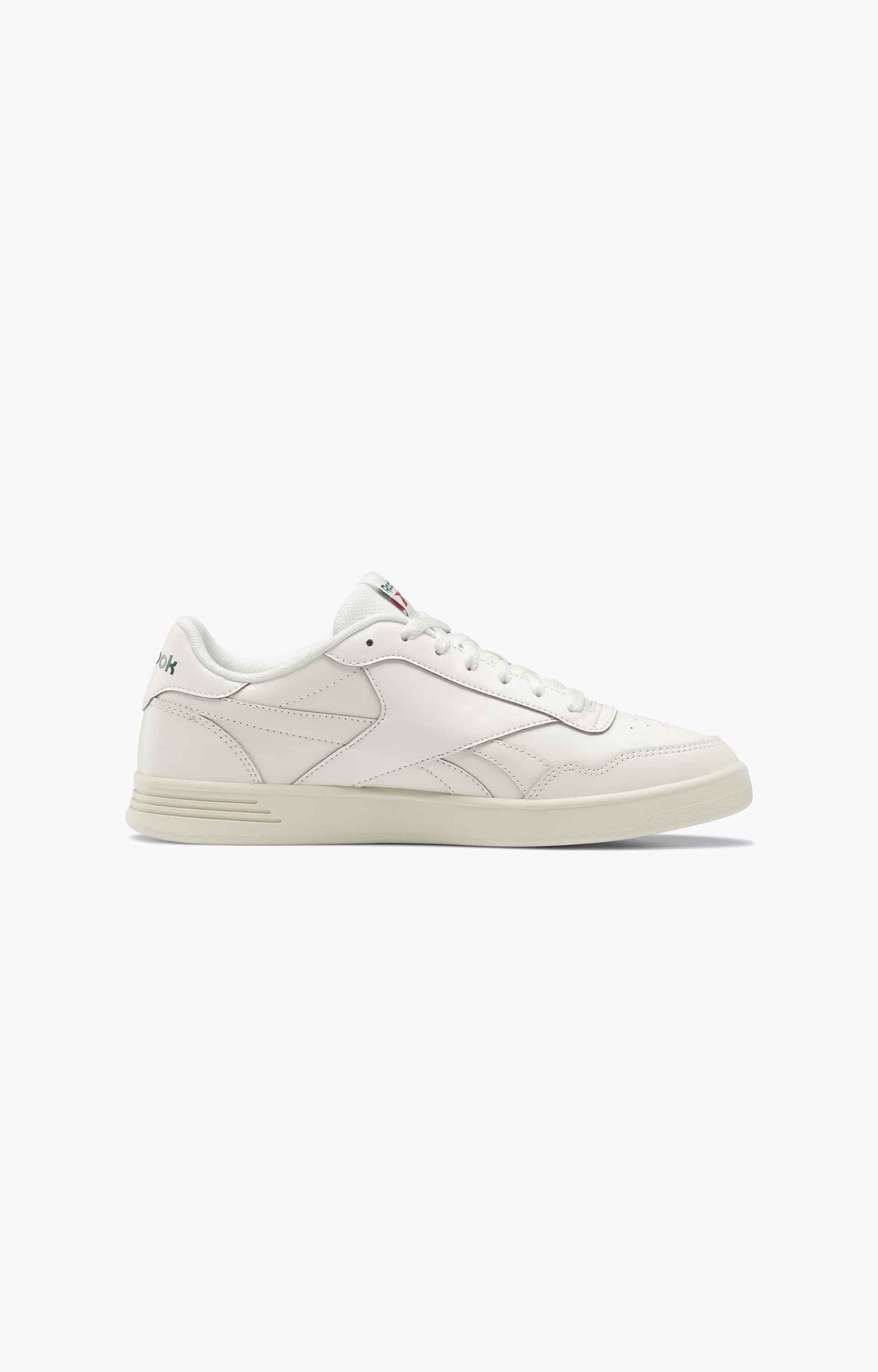 Reebok Court Advance Shoes, Chalk/Dark Green