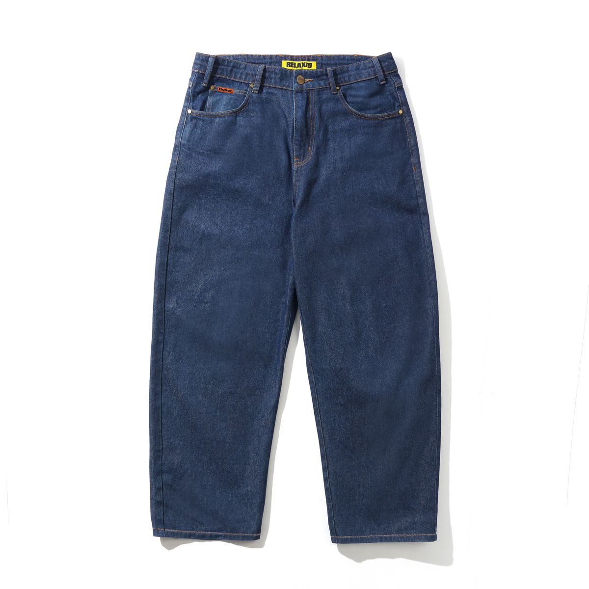 Butter Goods Relaxed Denim Pants, Dark Indigo