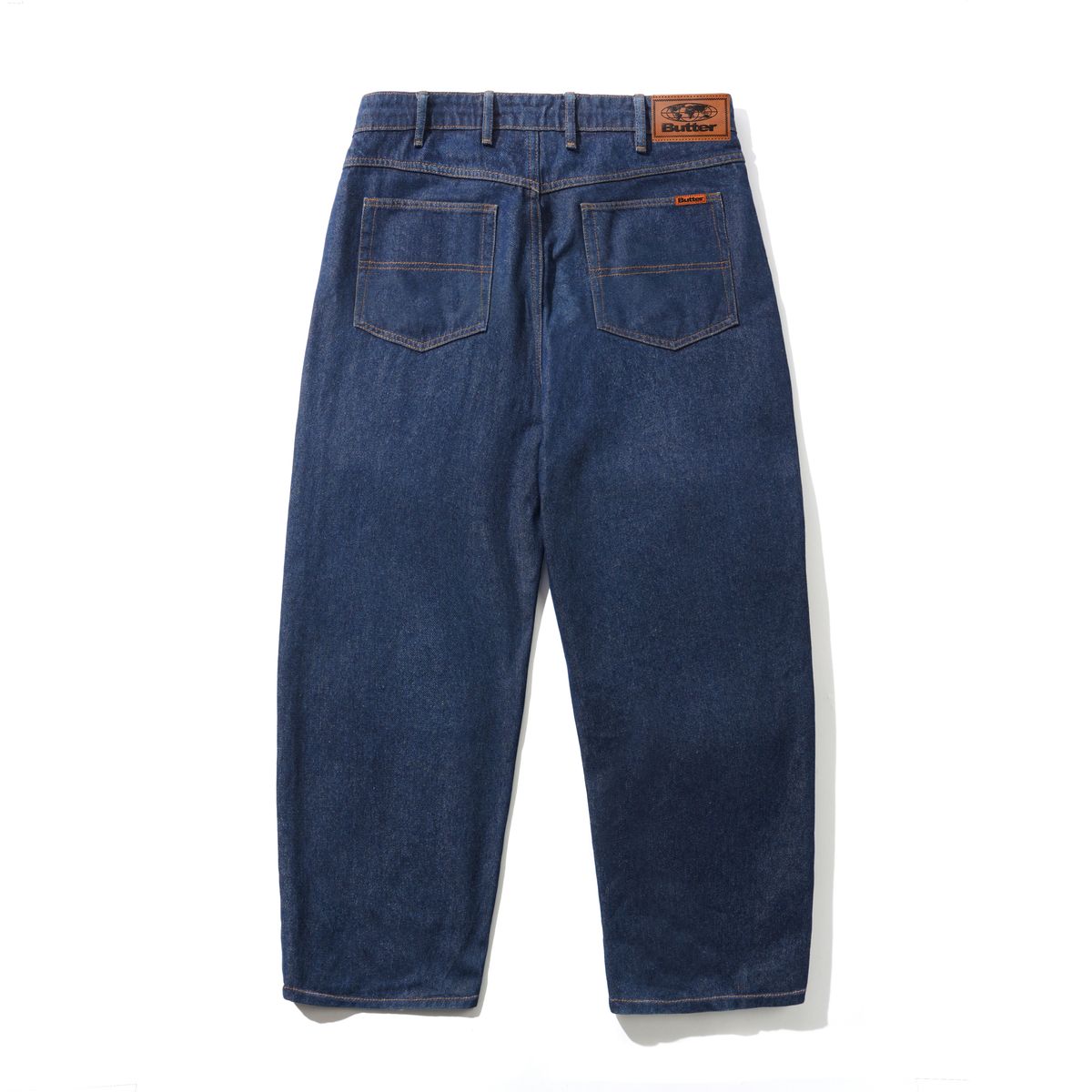 Butter Goods Relaxed Denim Pants, Dark Indigo