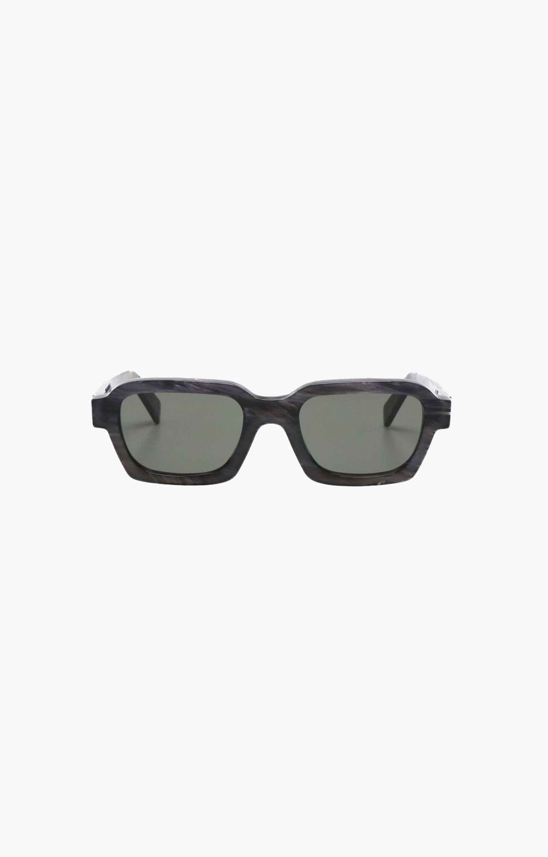 Retrosuperfuture Caro HQJ Sunglasses, Marble Grey/Black